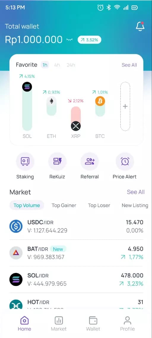 Mobile App screenshot