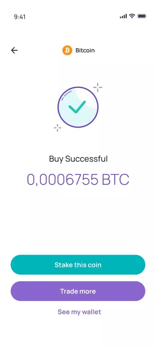 Mobile App screenshot