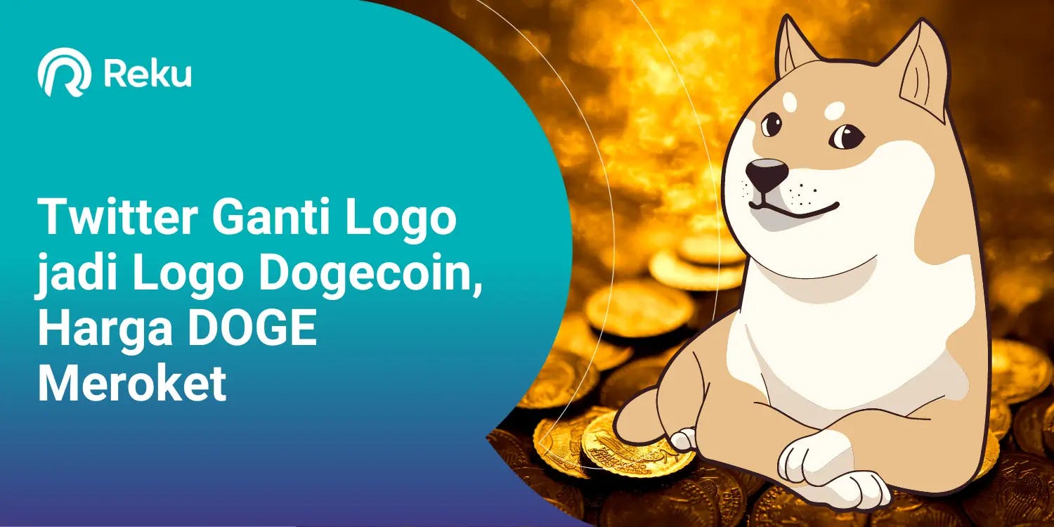 Twitter Ubah Logo jadi Logo Dogecoin, Harga DOGE Meroket