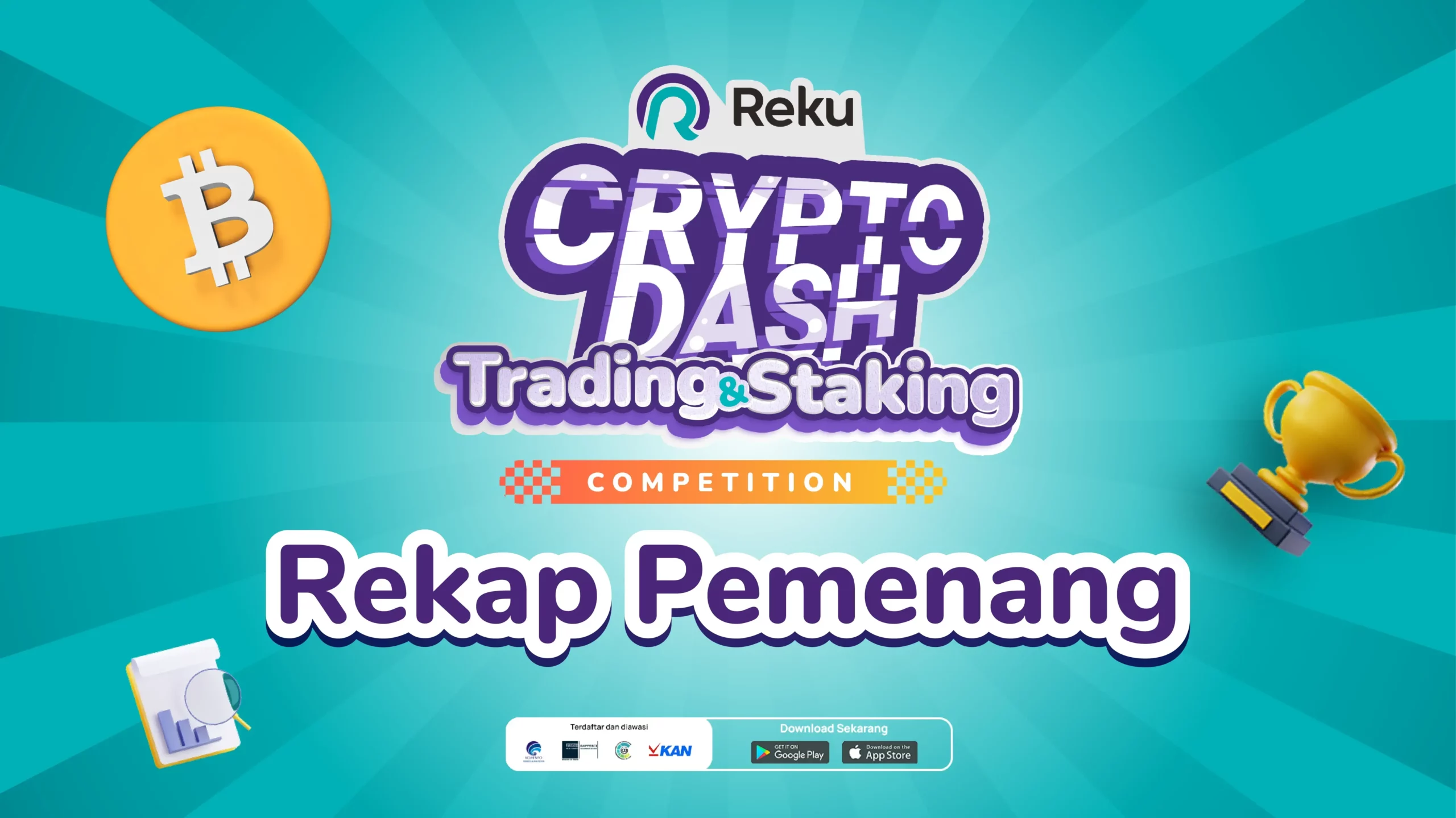 Rekap Pengumuman Pemenang Reku Crypto Dash