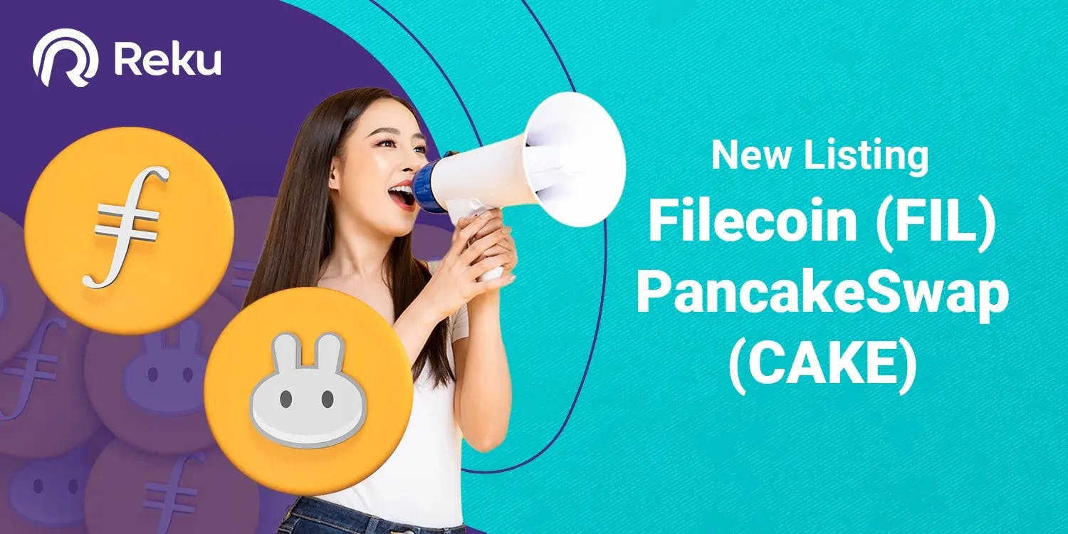 Filecoin (FIL) dan PancakeSwap (CAKE) Sudah Dapat Diperjualbelikan di Reku