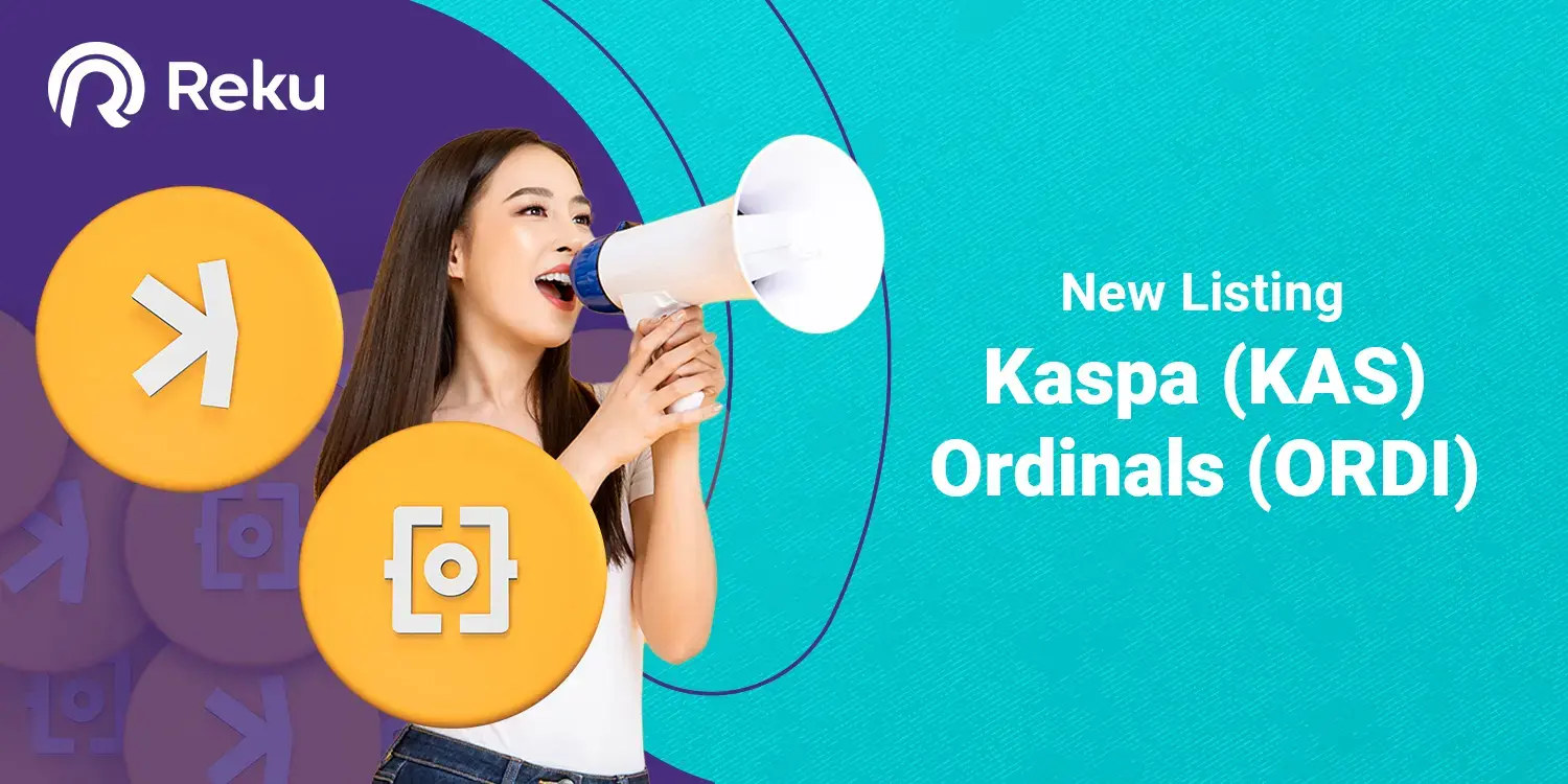 Kaspa (KAS) dan Ordinals (ORDI) Sudah Dapat Diperjualbelikan di Reku!