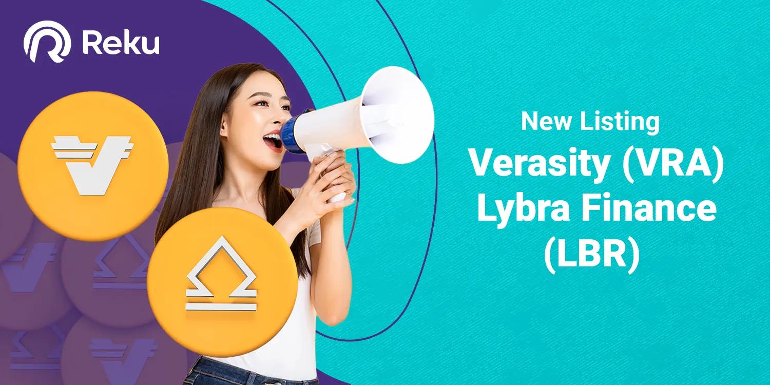 Verasity (VRA) dan Lybra Finance (LBR) Sudah Dapat Diperjualbelikan di Reku!