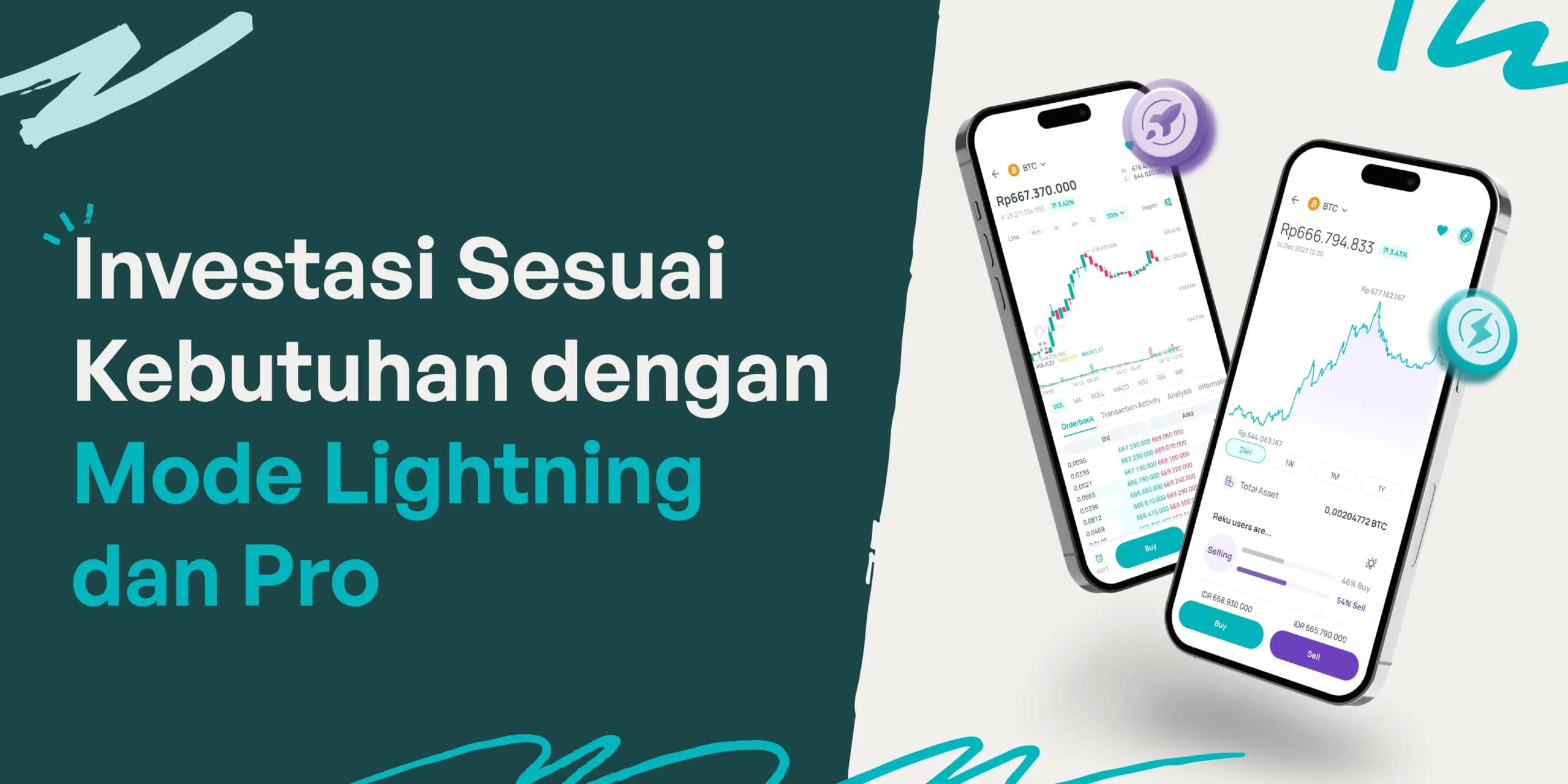 Jadi Pelopor Mode Lightning dan Pro, Reku Efisiensi Transaksi untuk User