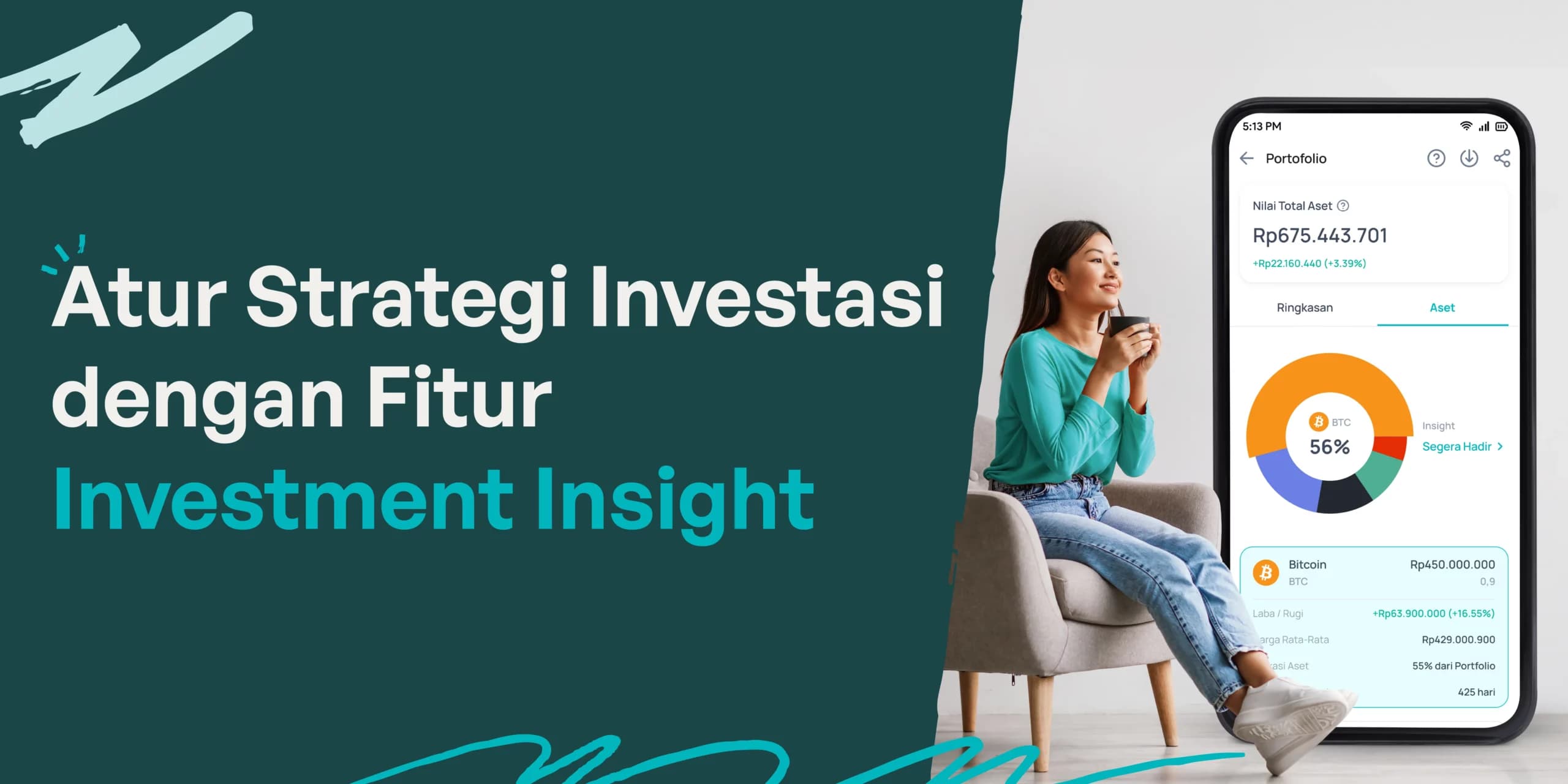 Lebih Bijak Kelola Aset dengan Fitur Investment Insight