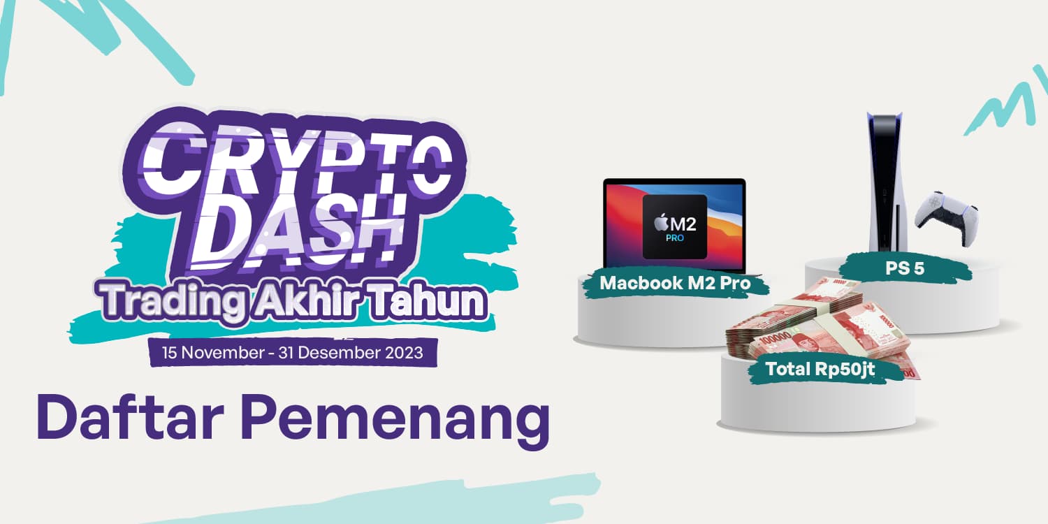 Daftar Pemenang Reku Crypto Dash Trading Competition Akhir Tahun 2023