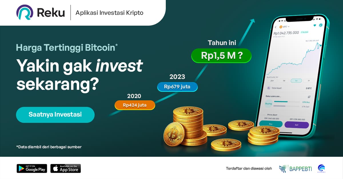 Meroket di 5 Tahun Terakhir, Ini Nilai Bitcoin dari Tahun ke Tahun 