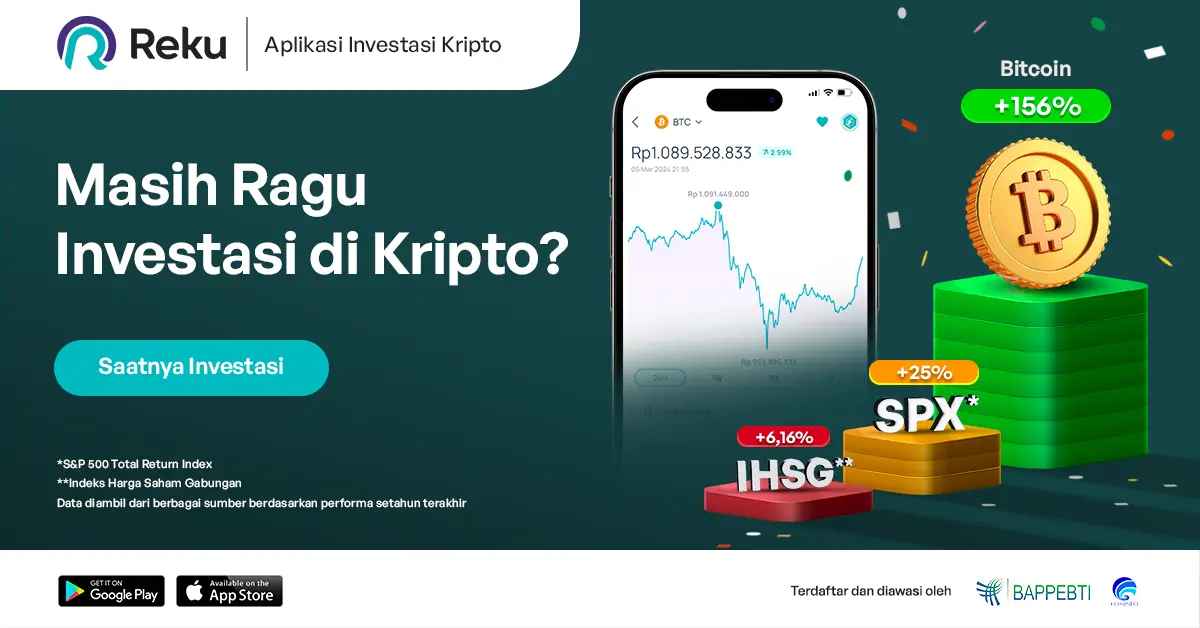 Punya Potensi Cuan Berlimpah, Ini Alasan Kenapa Kamu Investasi di Aset Kripto