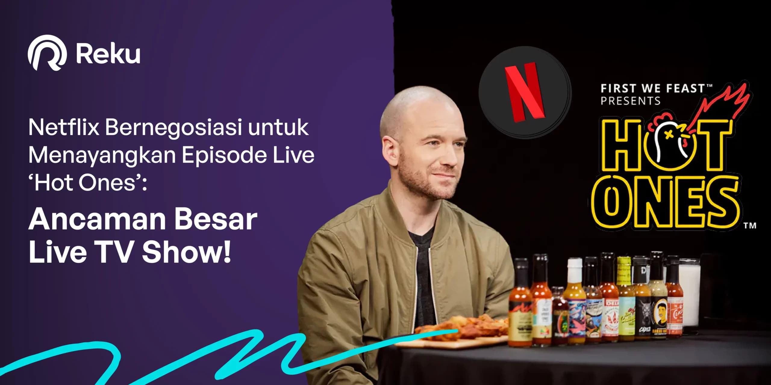 Netflix Bernegosiasi untuk Menayangkan Episode Live ‘Hot Ones’: Ancaman Besar Live TV Show!