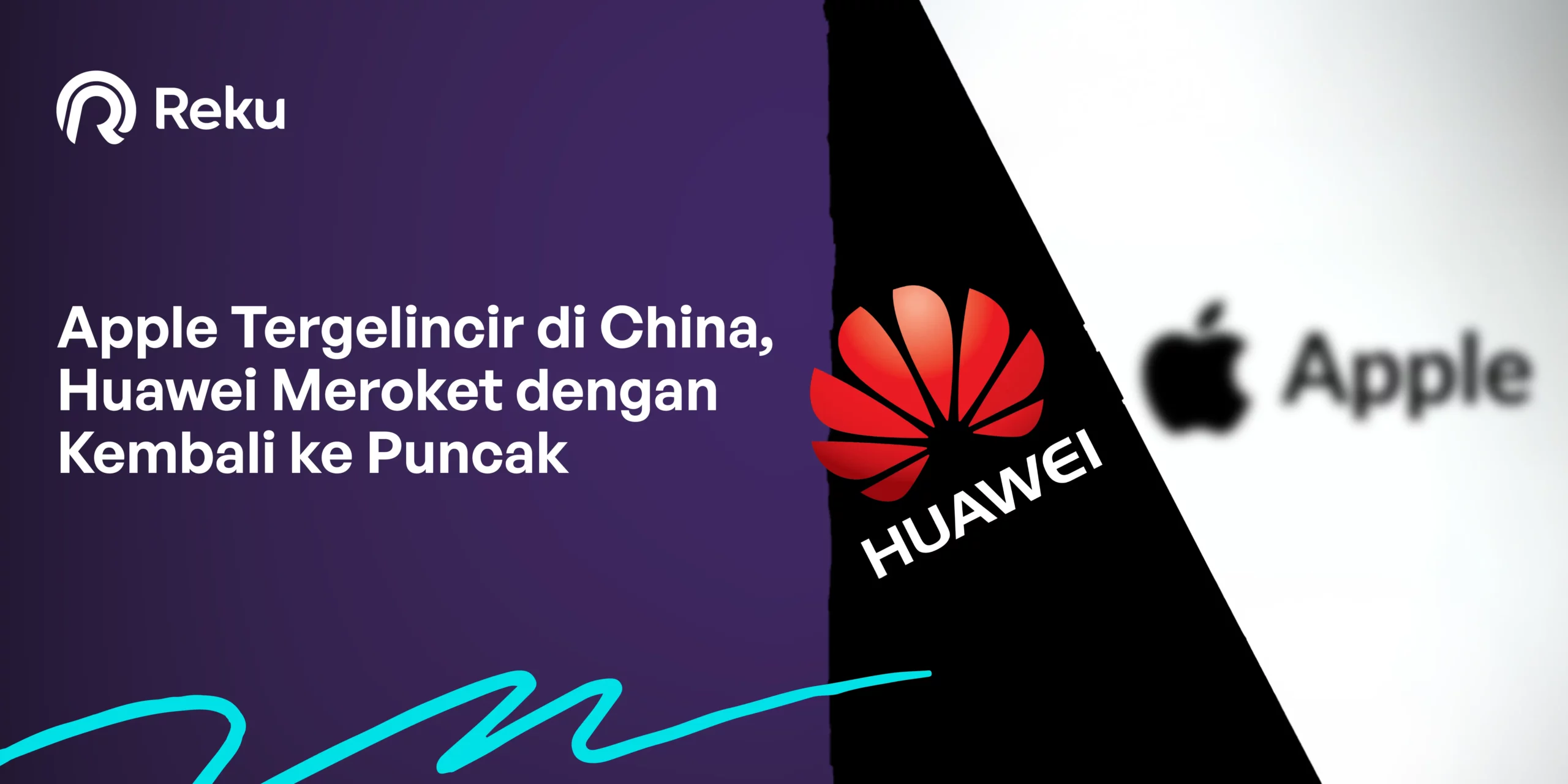 Apple Tergelincir di China, Huawei Meroket dengan Kembali ke Puncak
