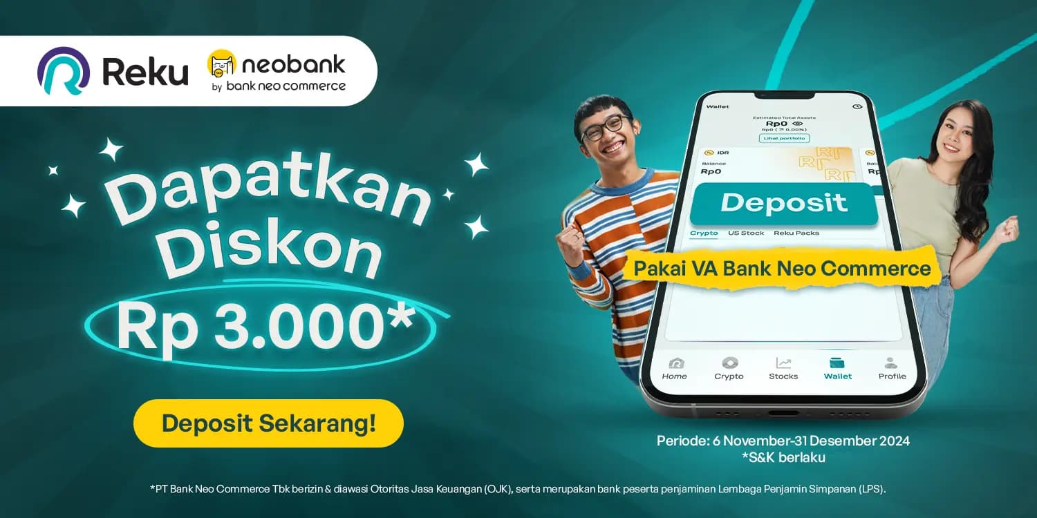 Serbu Potongan Deposit Via Bank Neo Commerce!