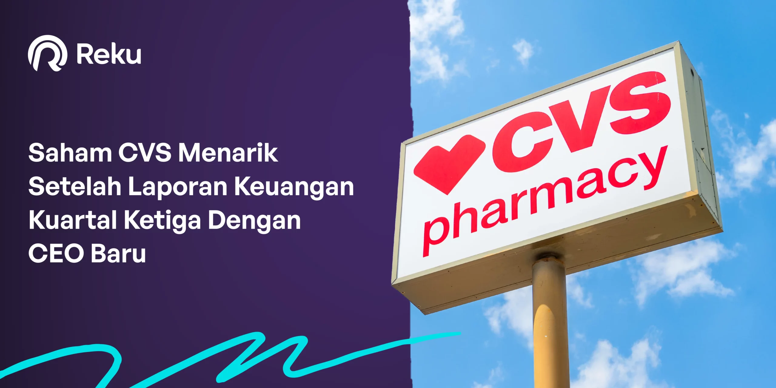 Saham CVS Naik Setelah Laporan Keuangan Kuartal Ketiga Dengan CEO Baru