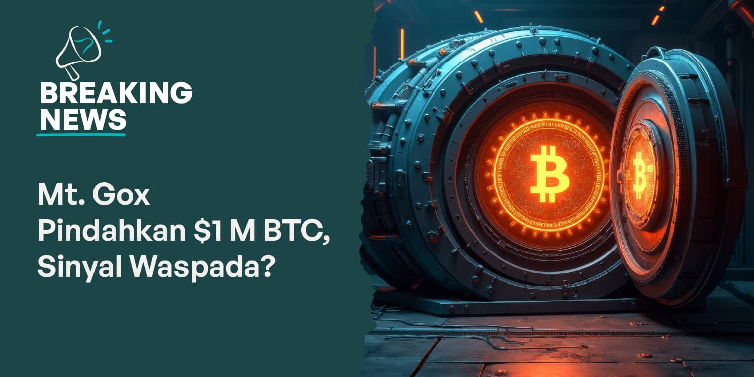 Mt. Gox Kembali Pindahkan $1 M BTC, Harga Bitcoin dalam Tekanan?