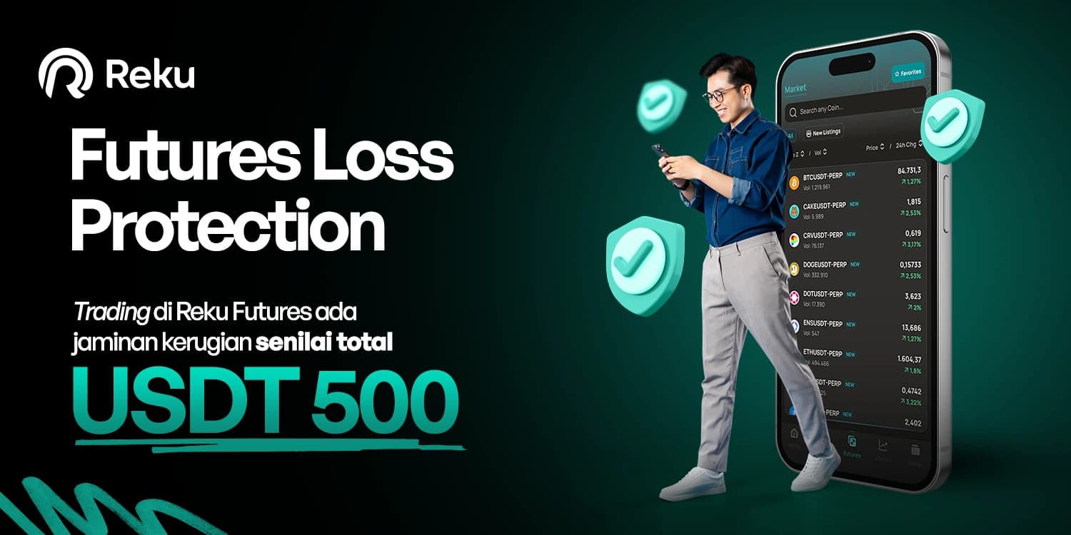 Masih Takut Trading Futures? Tenang, Ada Jaminan Loss dari Reku!