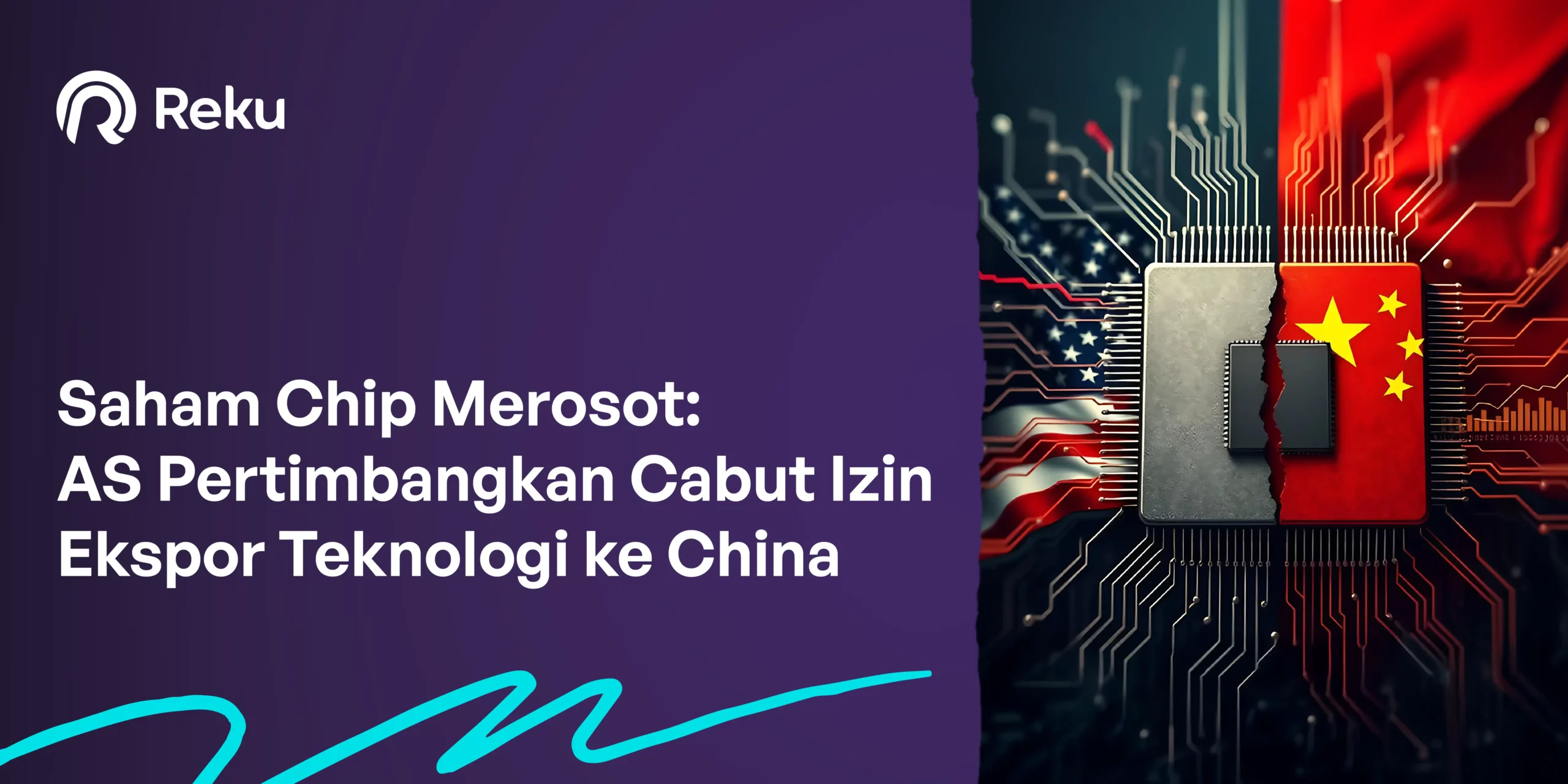 Saham Chip Merosot: AS Pertimbangkan Cabut Izin Ekspor Teknologi ke China