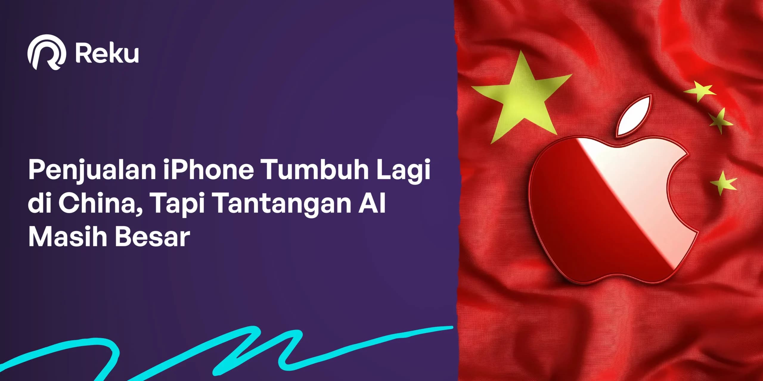 Penjualan iPhone Apple Tumbuh Lagi di China, Tapi Tantangan AI Masih Besar