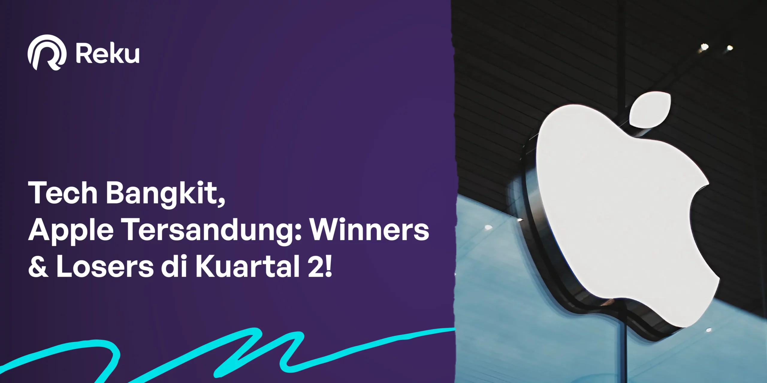Tech Bangkit, Apple Tersandung: Winners & Losers Saham AS di Kuartal 2