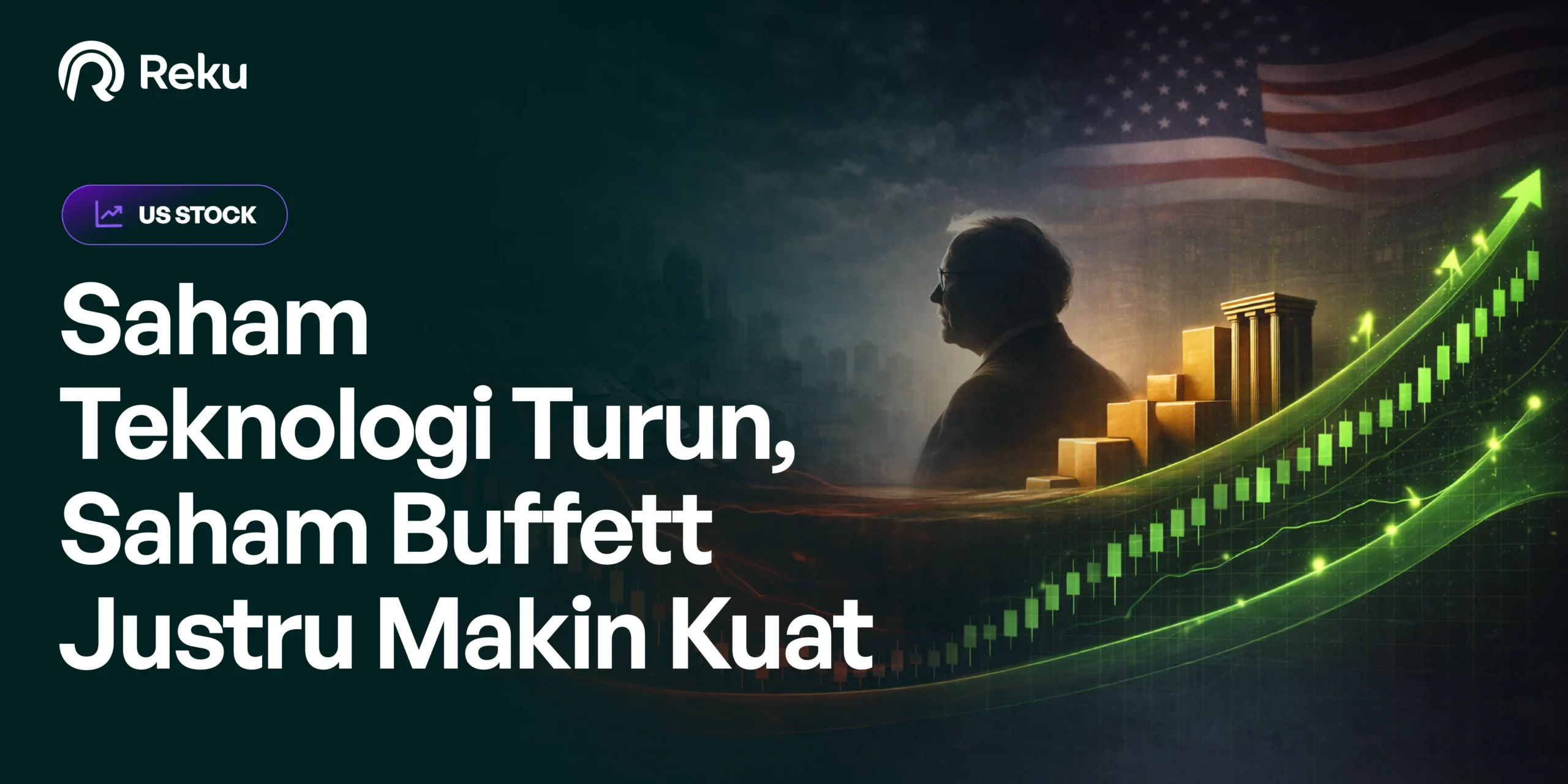 Saham Teknologi Turun, Saham Buffett Justru Makin Kuat