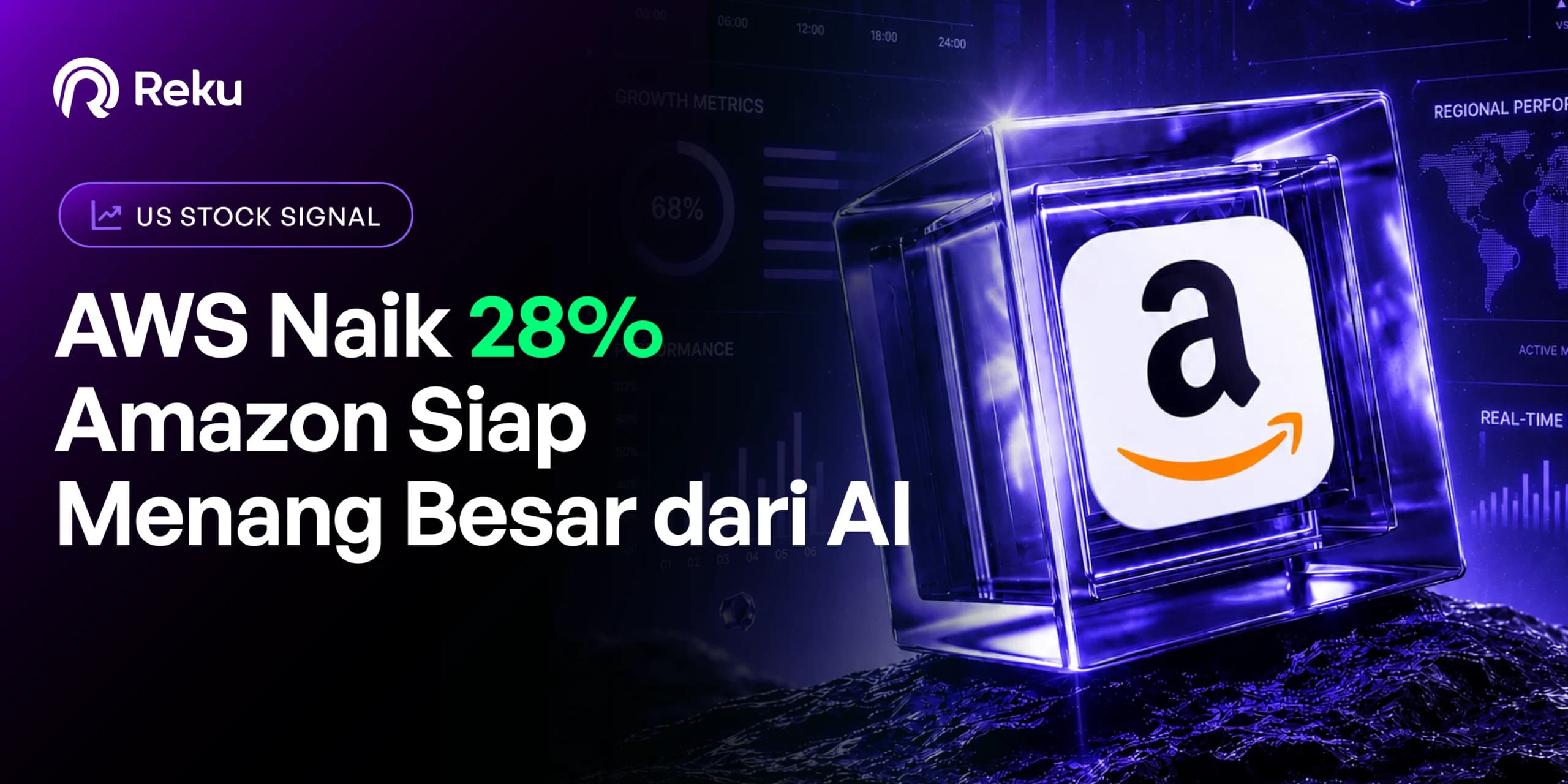 AWS Naik 28%, Amazon Siap Menang Besar dari AI