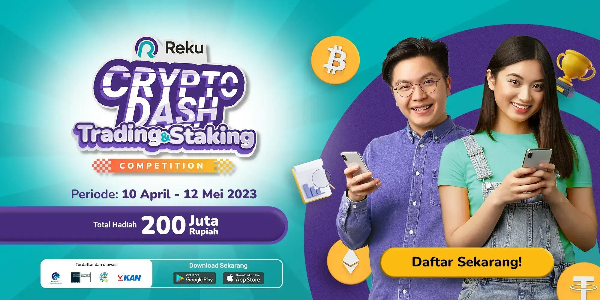 REKU CRYPTO DASH: TRADING & STAKING COMPETITION