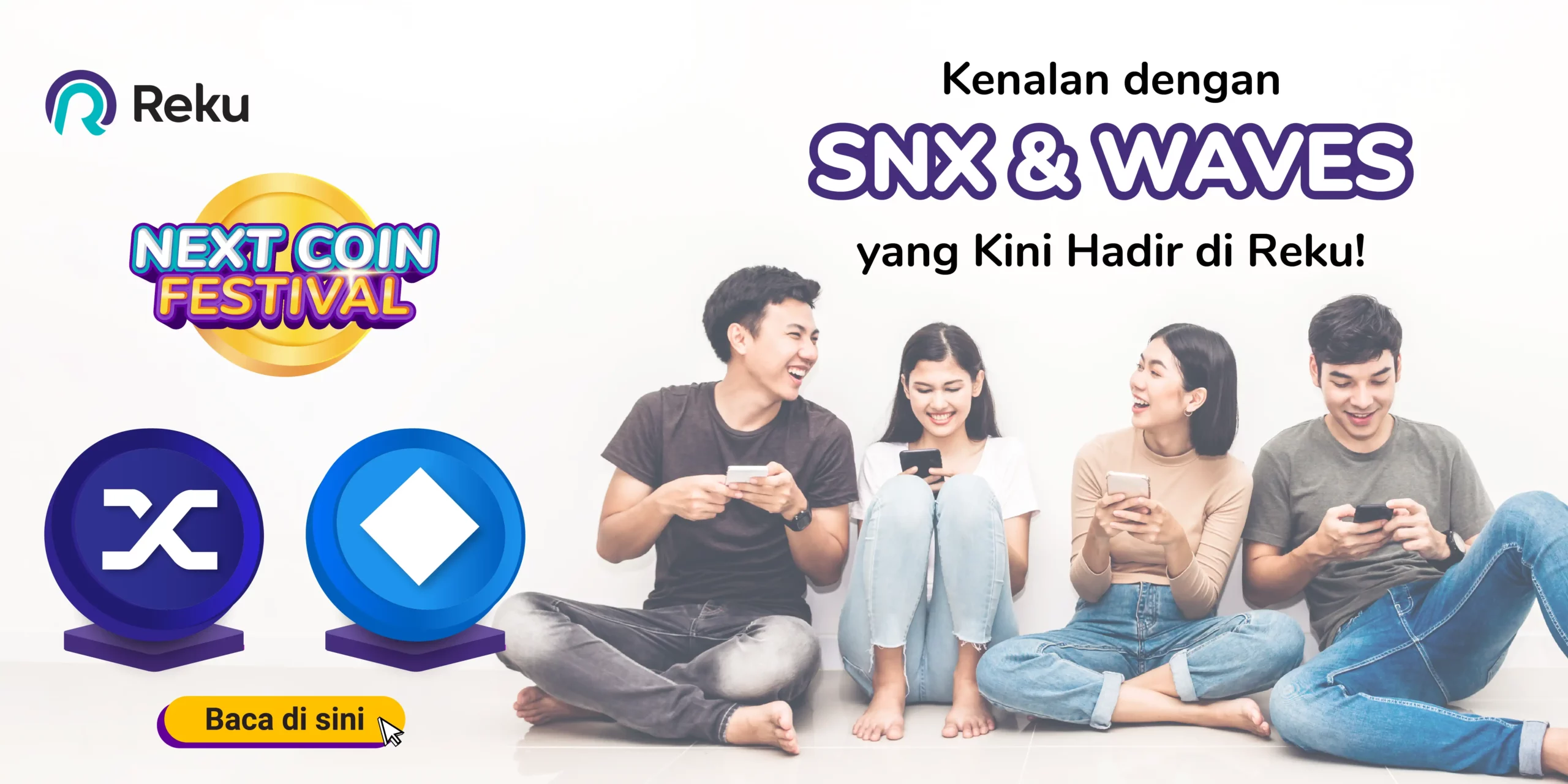 Kenalan dengan SNX dan WAVES yang Kini Hadir di Reku!