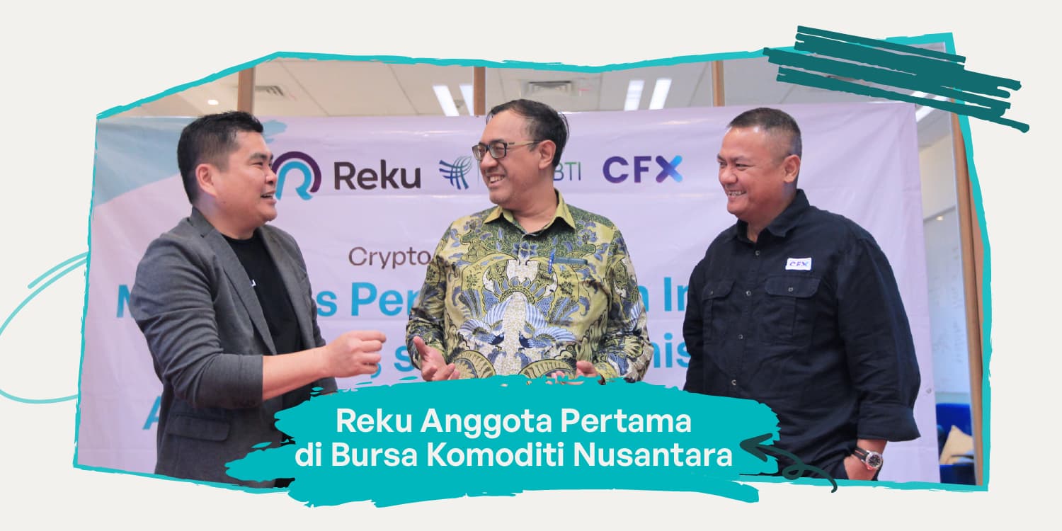 Reku Jadi yang Pertama Gabung Bursa Kripto!