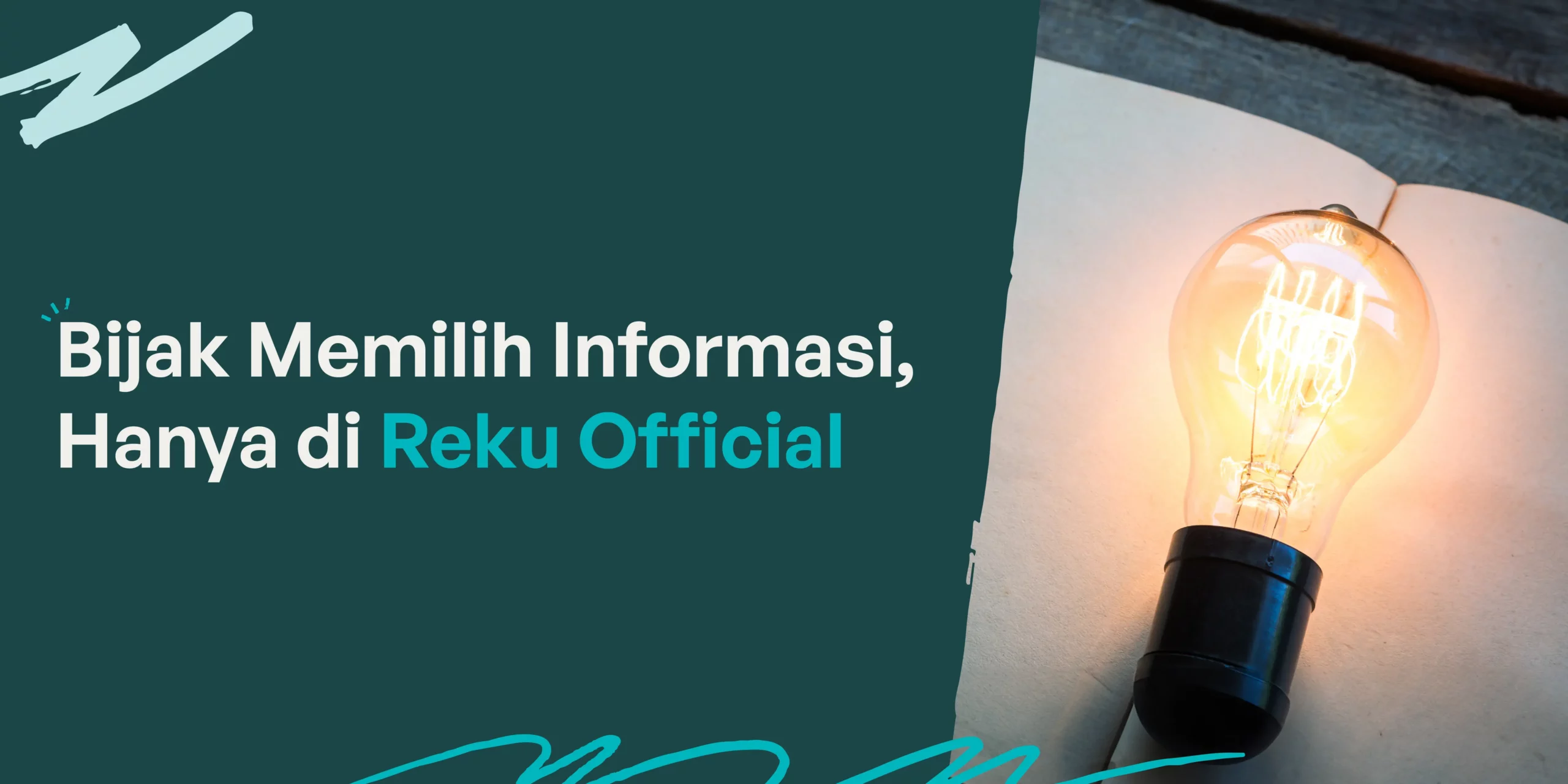 Bijak Memilih Informasi, Hanya di Reku Official