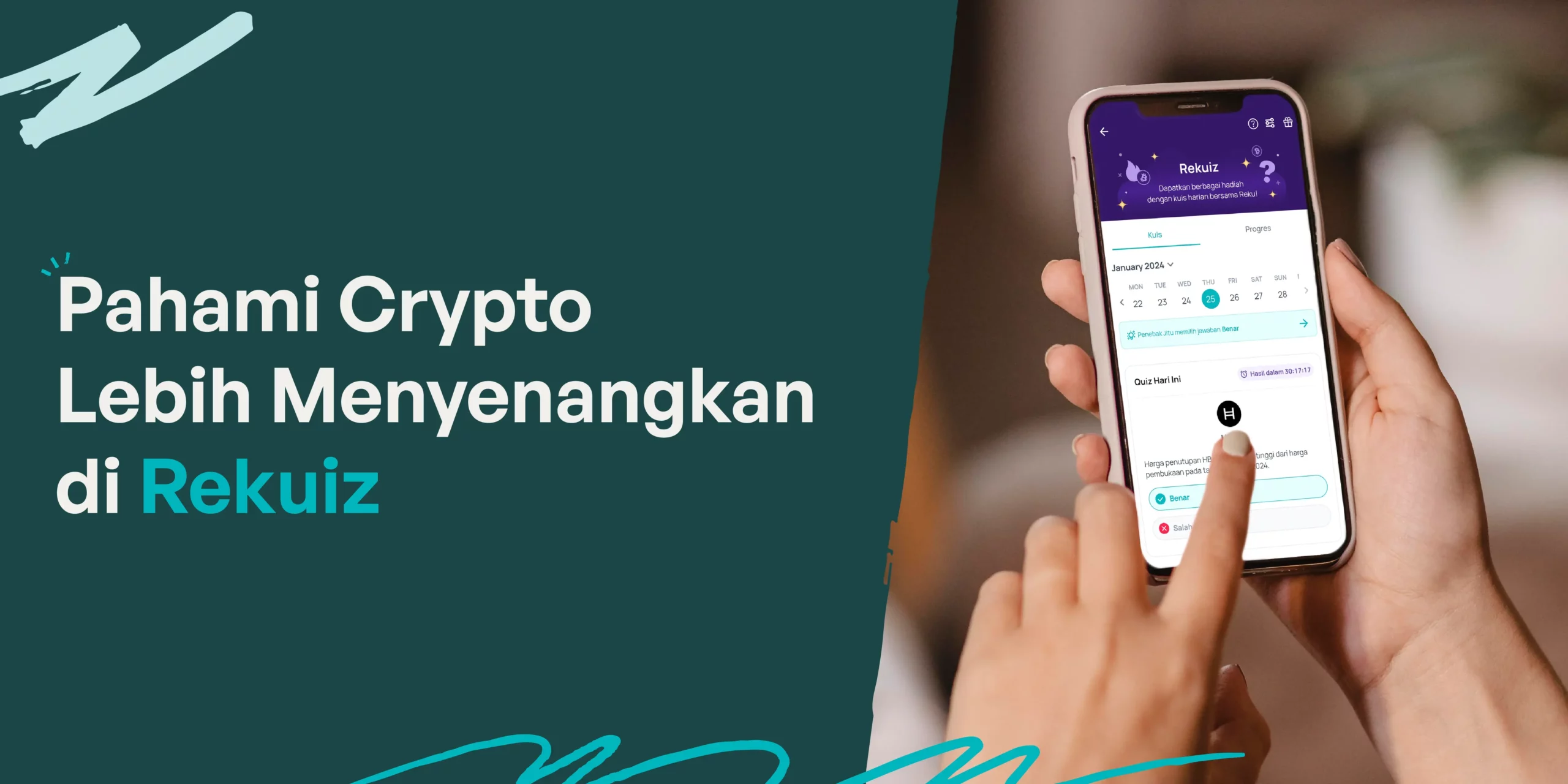 Memahami Crypto Lebih Menyenangkan di Fitur Rekuiz