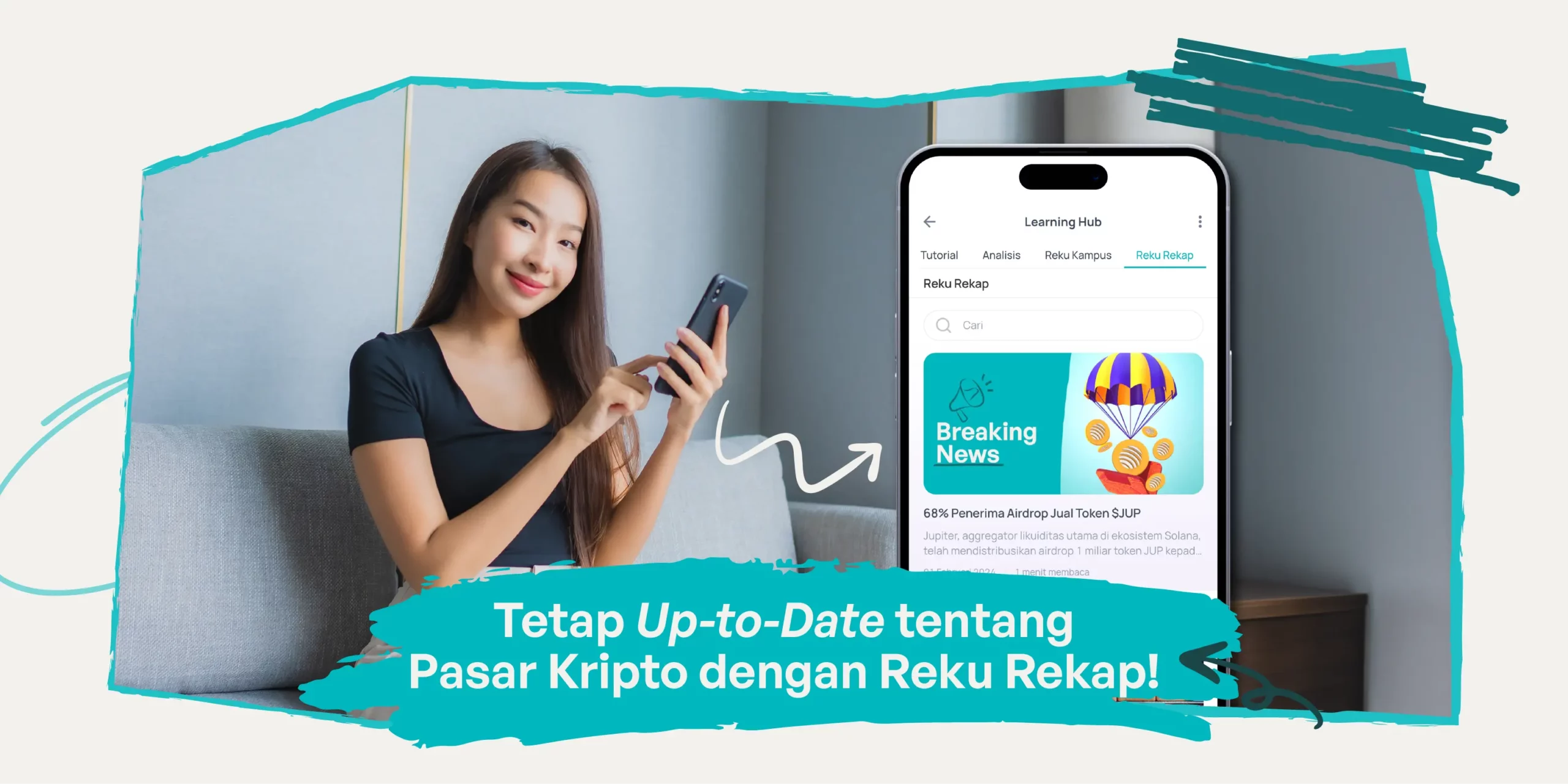 Tetap Up to Date tentang Pasar Crypto dengan Reku Rekap!