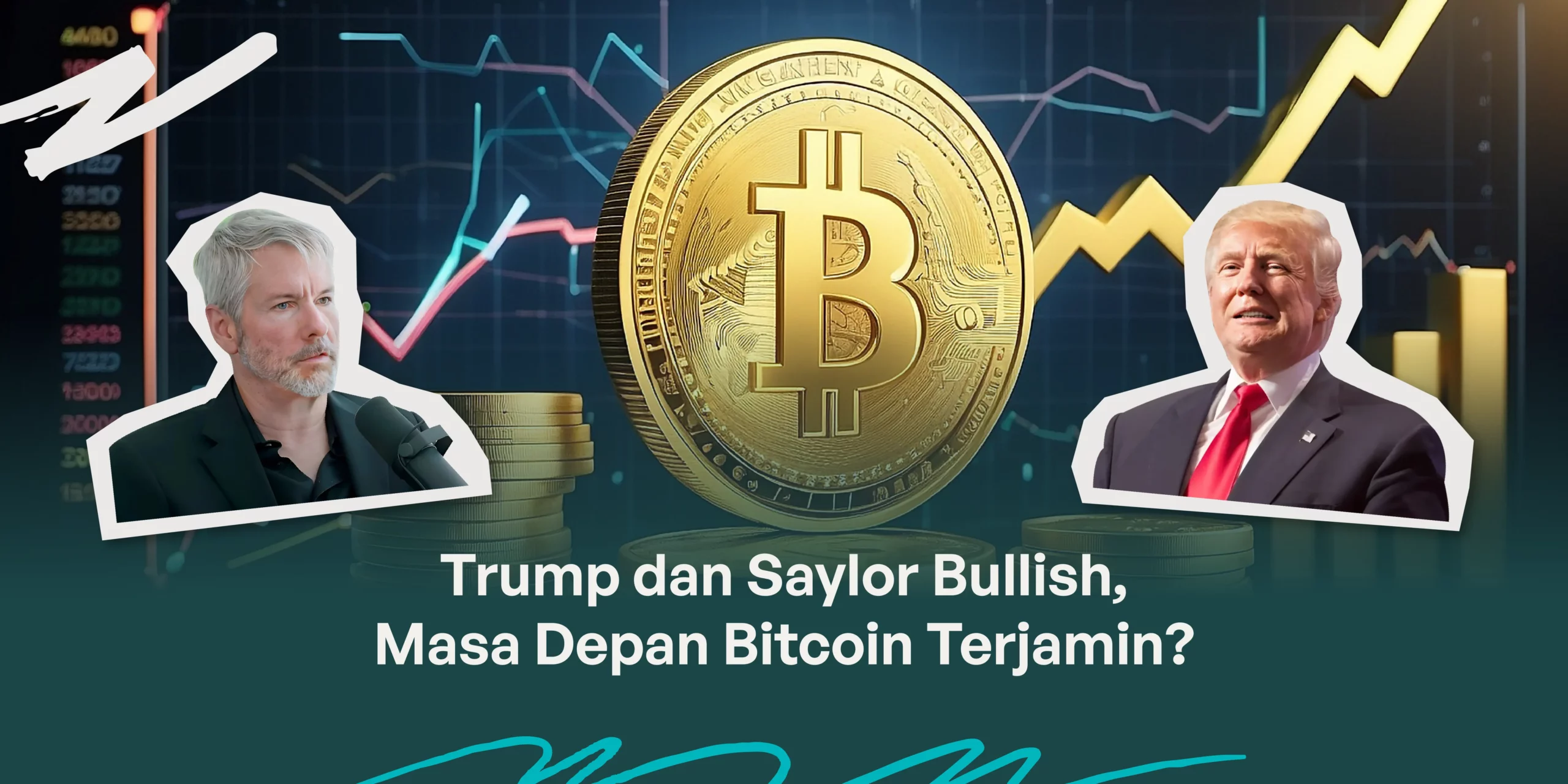 Trump dan Saylor Bullish, Masa Depan Bitcoin Terjamin?