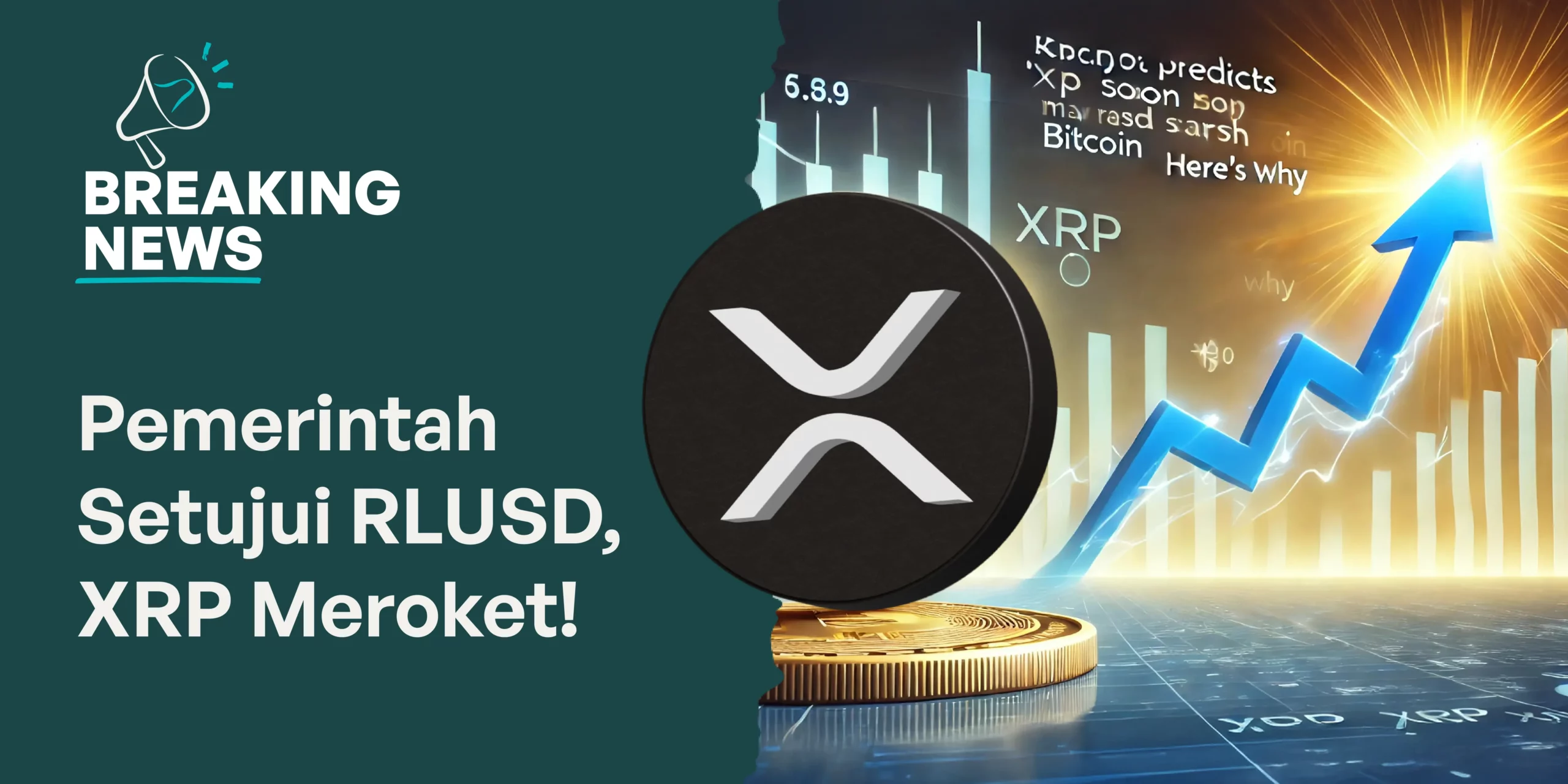 Harga XRP Naik 10% Lebih Imbas RLUSD!