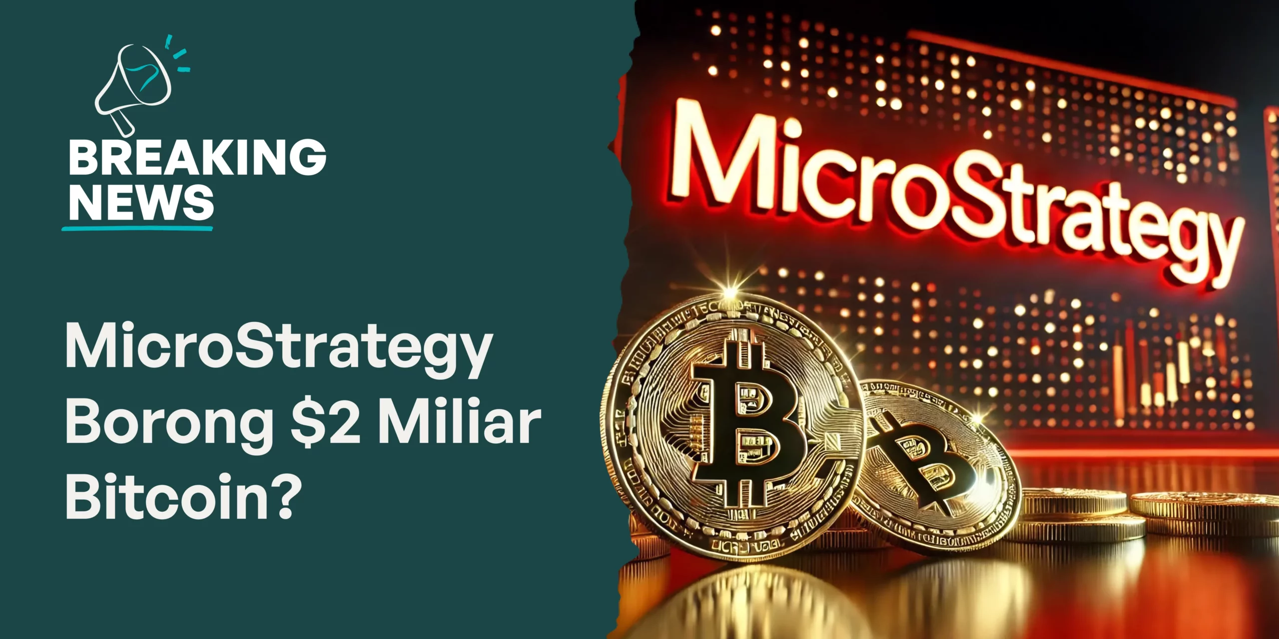 MicroStrategy Borong Bitcoin Senilai $2 Miliar?