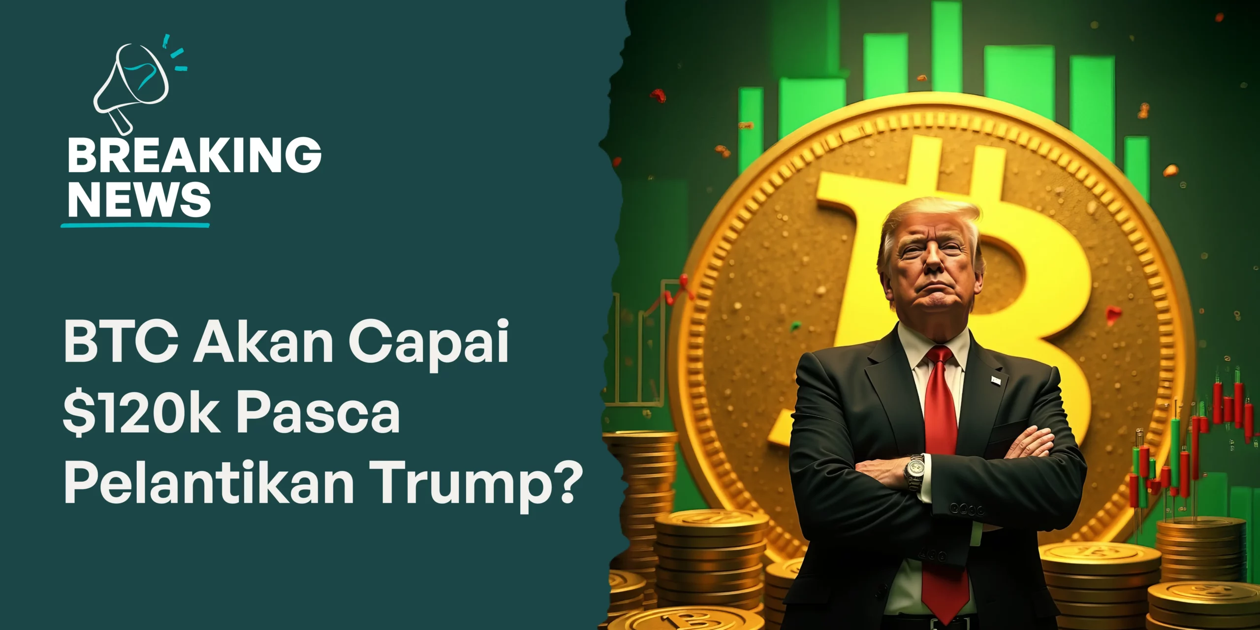 Harga Bitcoin Akan Naik ke $120k Pasca Pelantikan Trump?