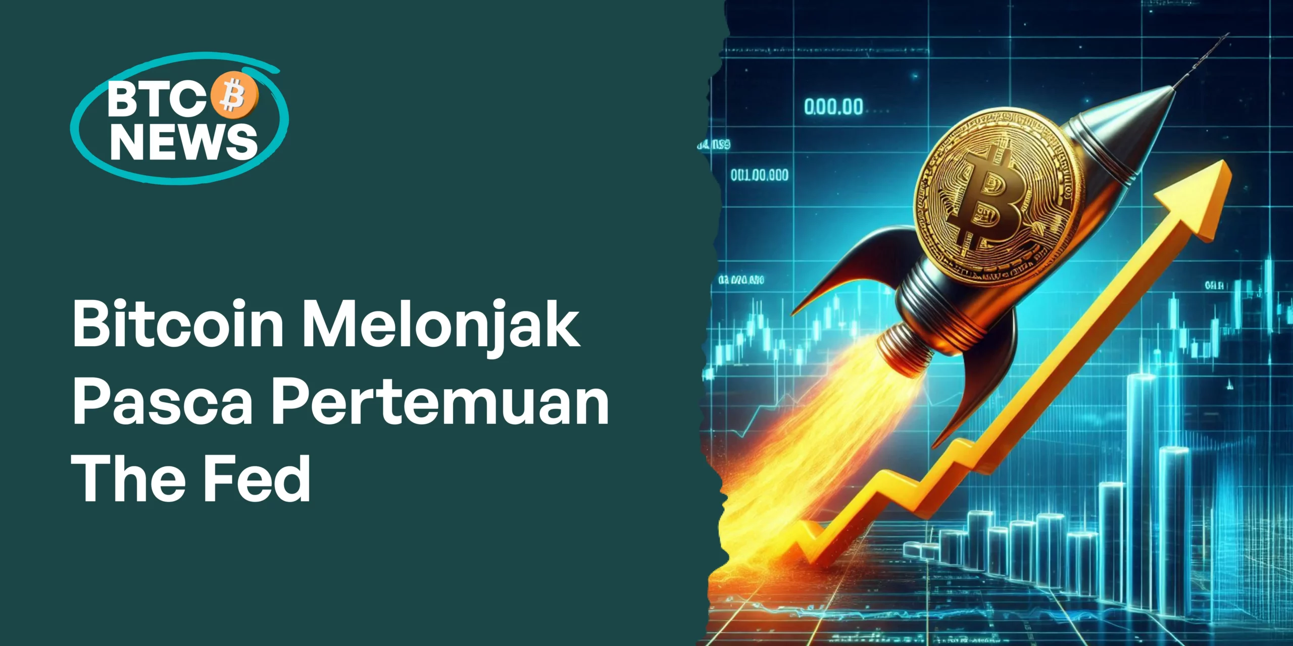 Bitcoin Melonjak Pasca Pertemuan The Fed
