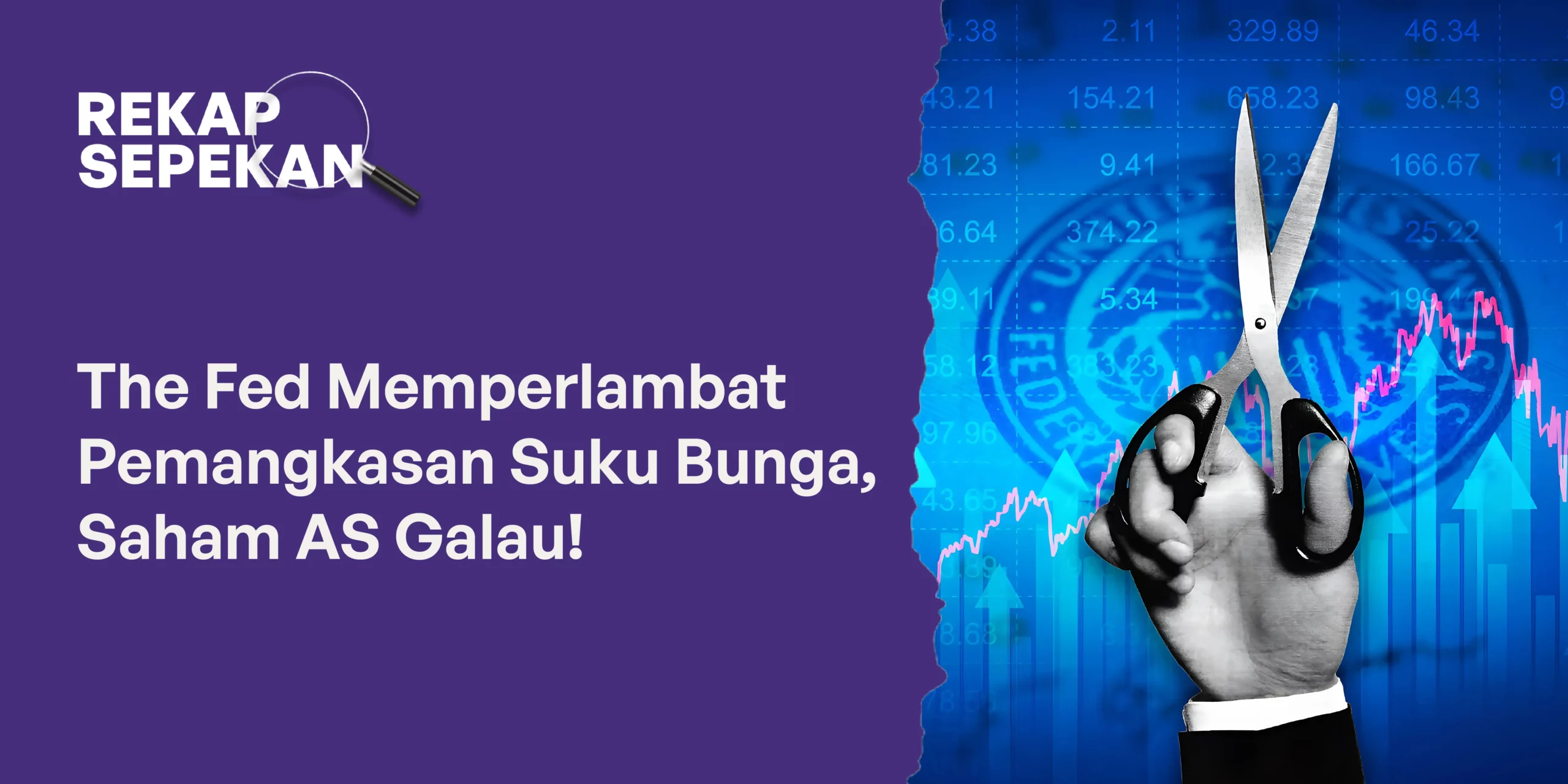 The Fed Memperlambat Pemangkasan Suku Bunga, Saham AS Galau!