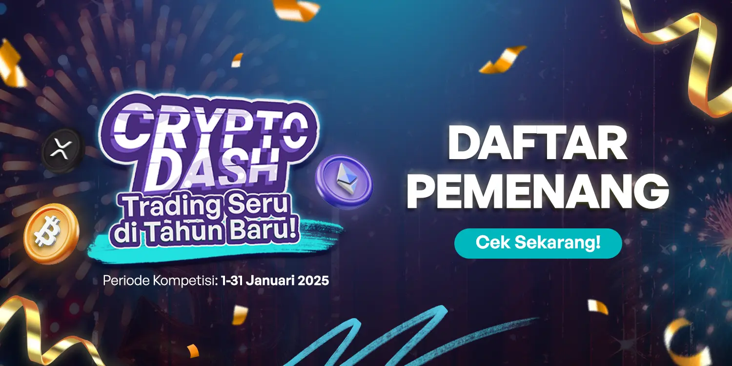 Daftar Pemenang Reku Crypto Dash: Trading Seru Tahun Baru