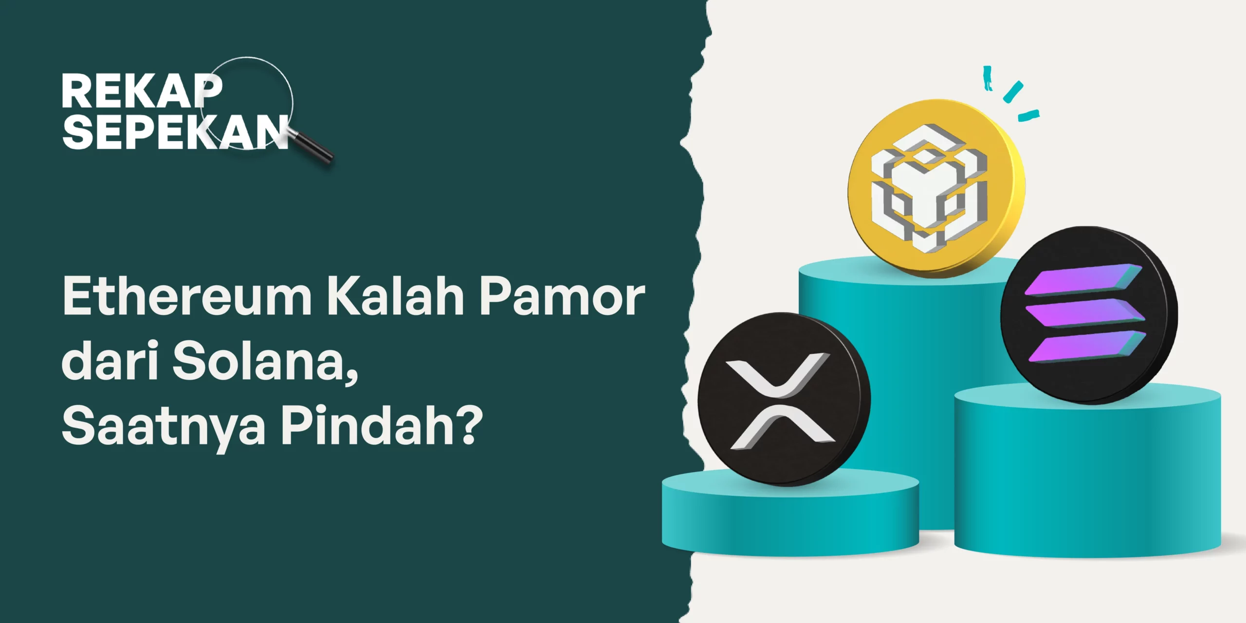 Ethereum Kalah Pamor dari Solana, Saatnya Pindah?