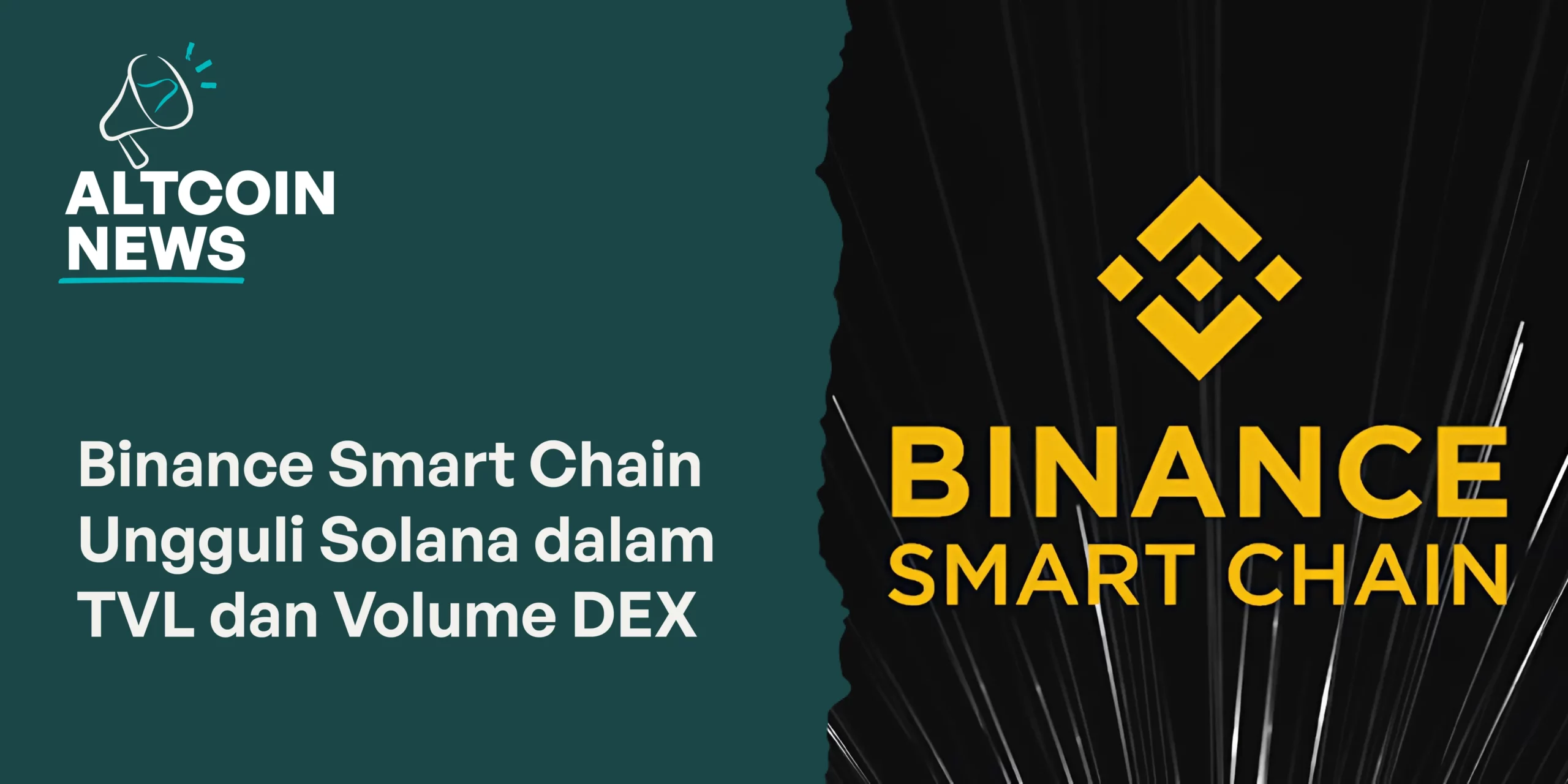 Binance Smart Chain Ungguli Solana dalam TVL dan Volume DEX