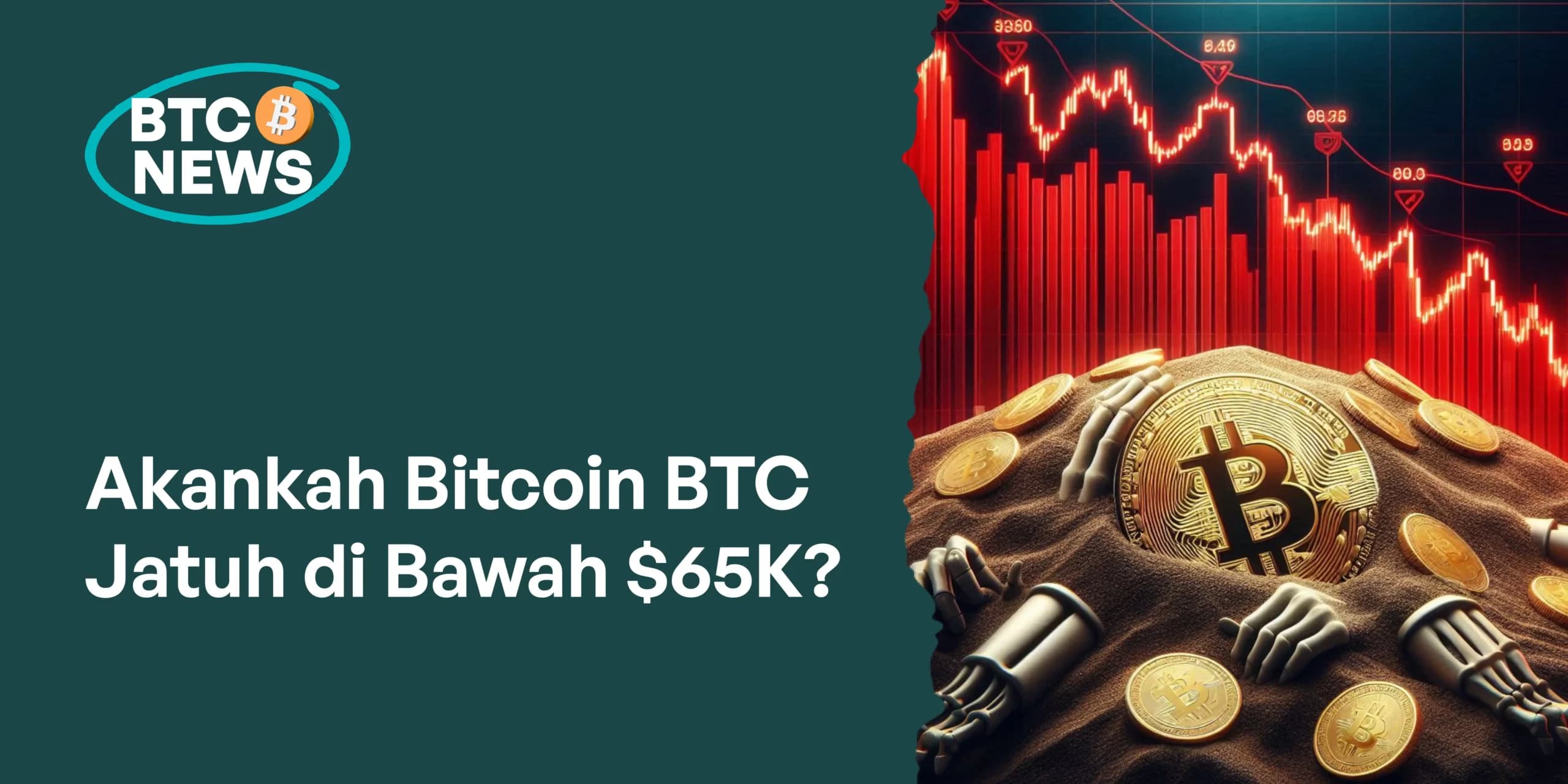Akankah Bitcoin BTC Jatuh di Bawah $65K?