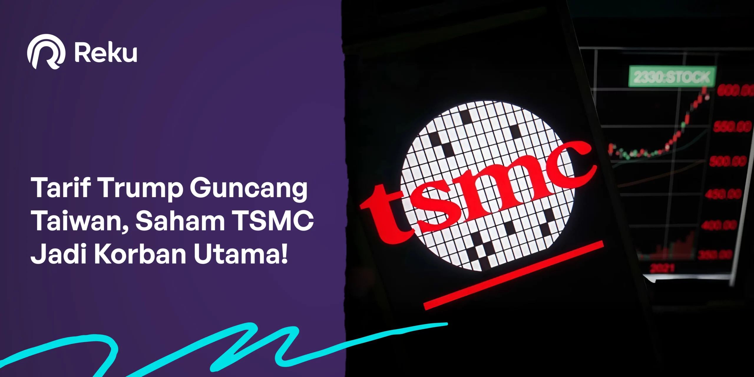 Tarif Trump Guncang Taiwan, Saham TSMC Jadi Korban Utama!