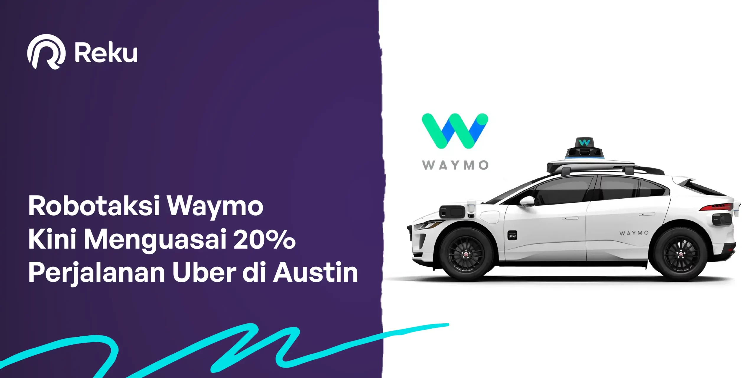 Robotaksi Waymo Kini Menguasai 20% Perjalanan Uber di Austin
