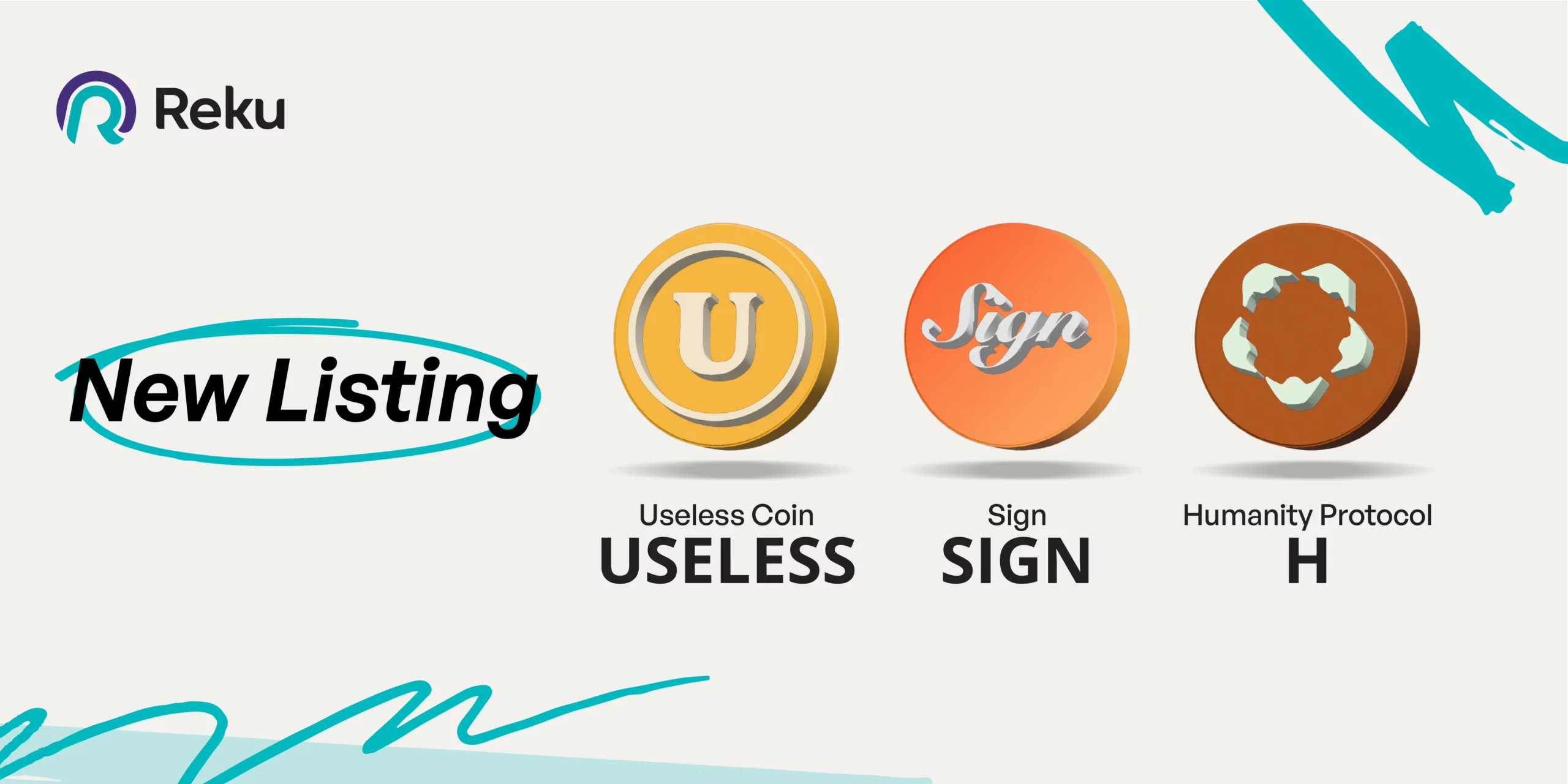 USELESS, SIGN, dan H Sudah Bisa Diperjualbelikan di Reku!