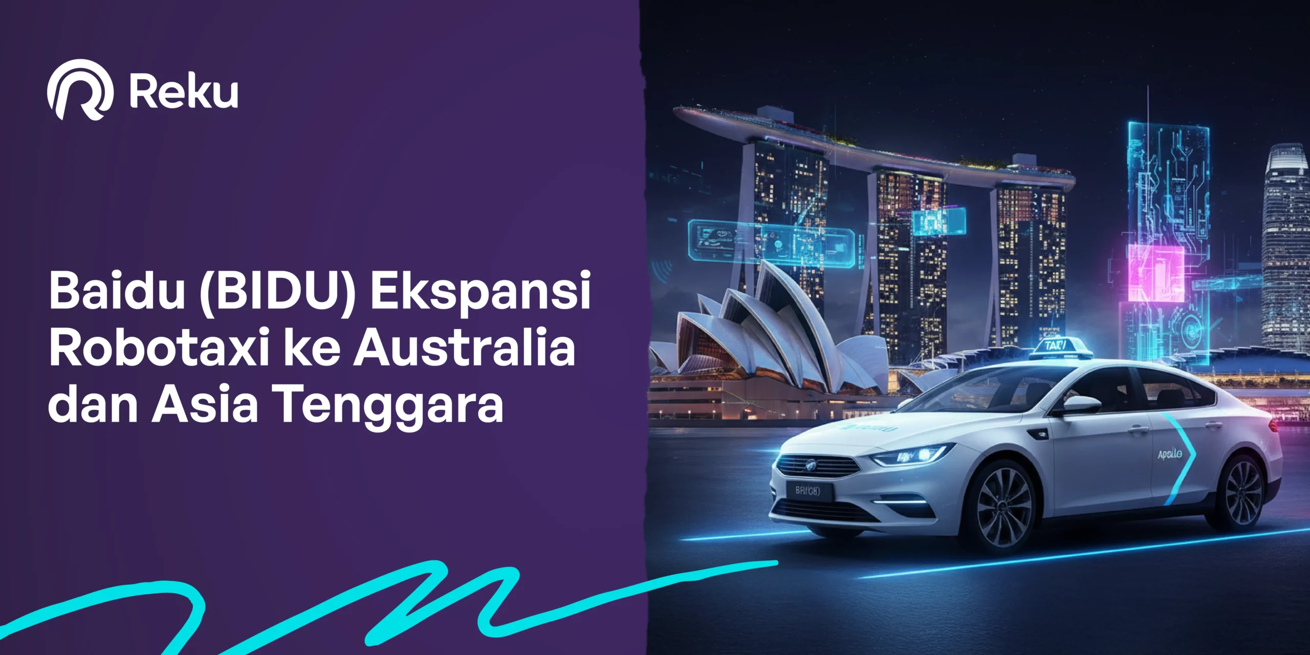 Baidu (BIDU) Ekspansi Robotaxi ke Australia dan Asia Tenggara