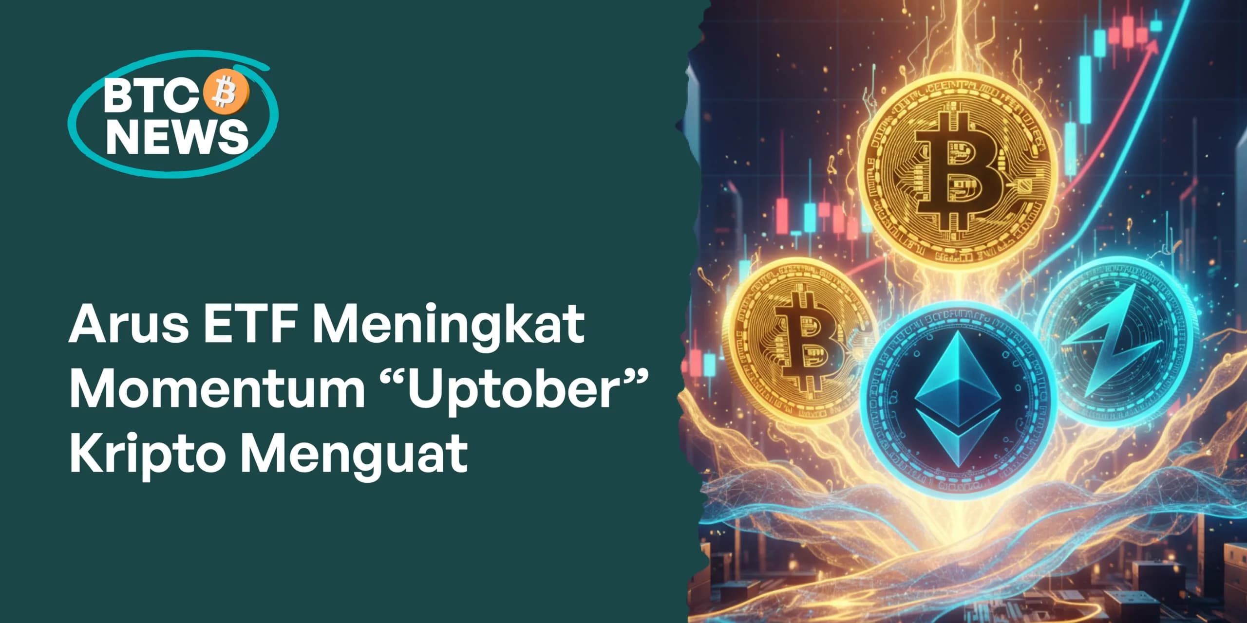 Arus ETF Meningkat Momentum “Uptober” Kripto Menguat