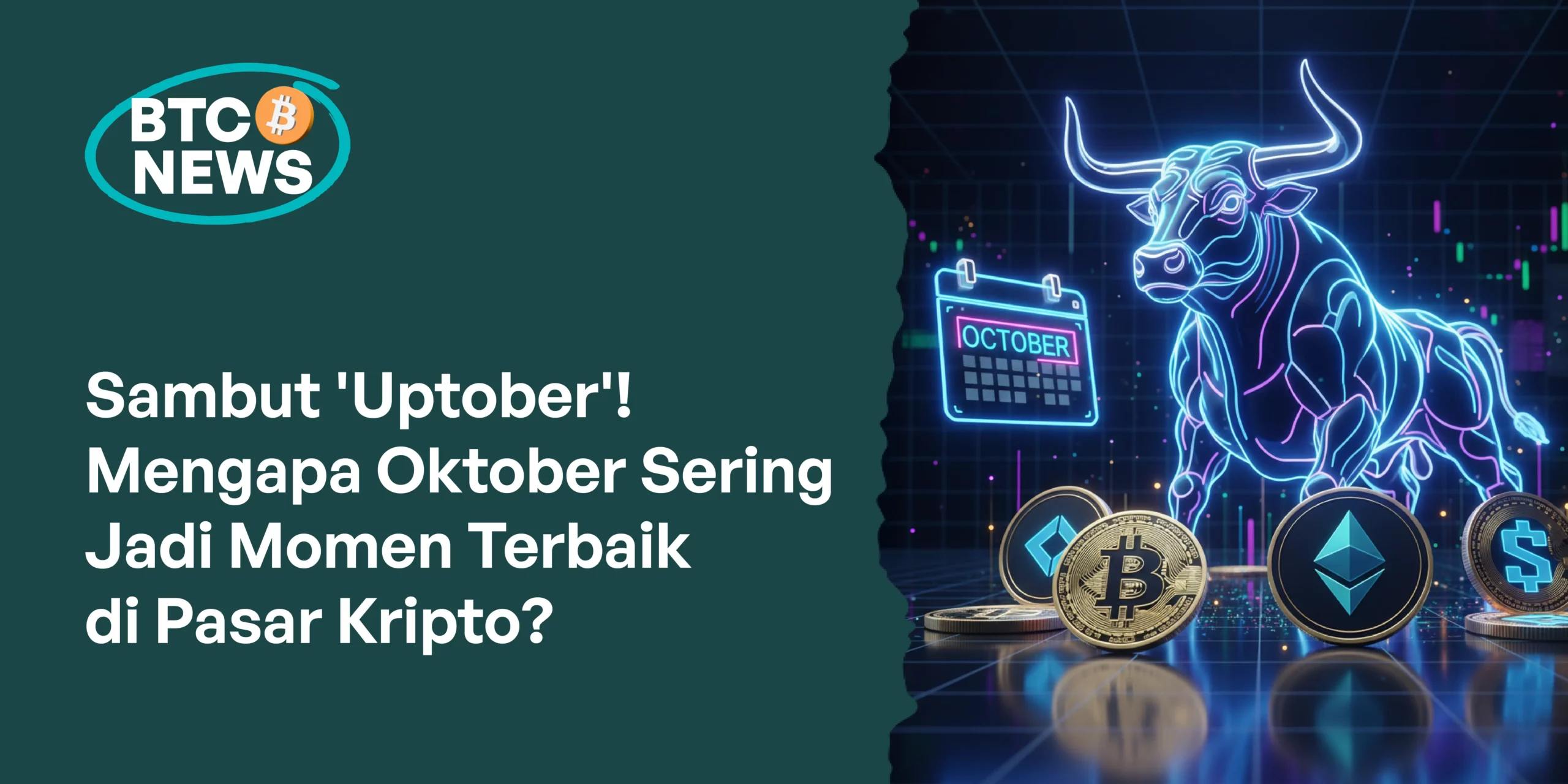 Sambut ‘Uptober’! Mengapa Oktober Sering Jadi Momen Terbaik di Pasar Kripto?
