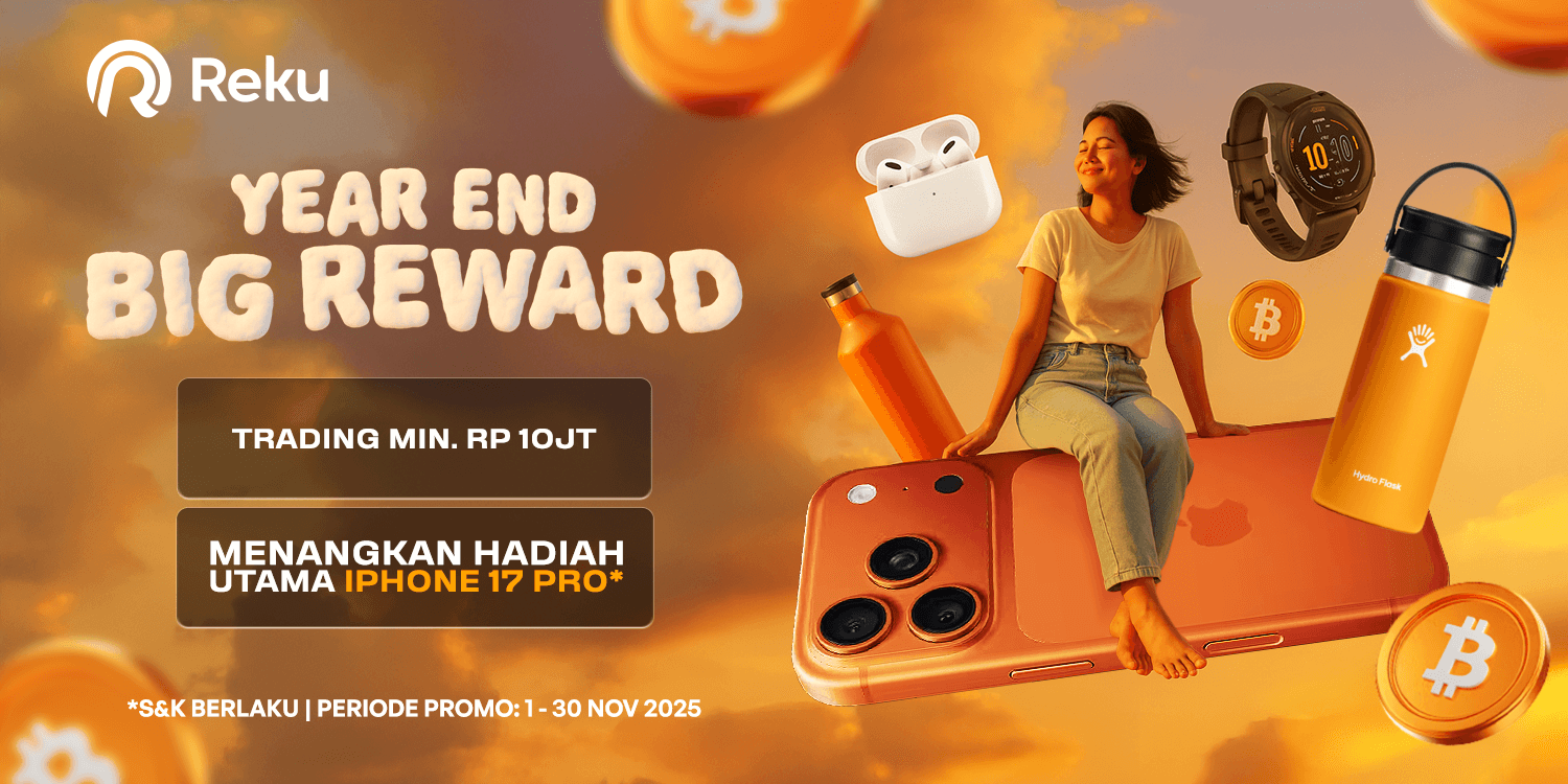 Reku End of Year Campaign: Menangkan iPhone 17 Pro & Hadiah Menarik Lainnya!