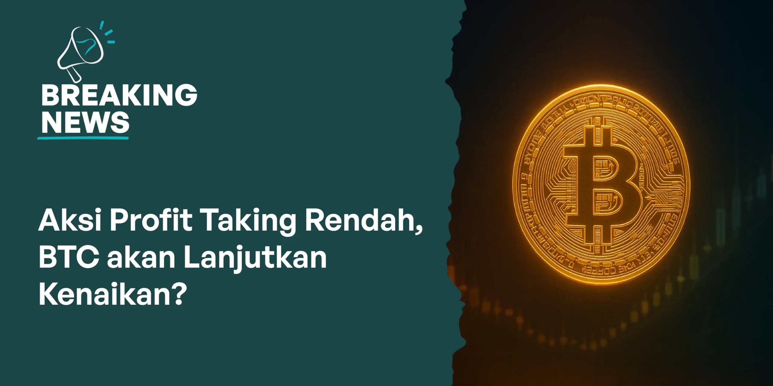 Aksi Profit Taking Rendah, Harga Bitcoin akan Lanjutkan Kenaikan?