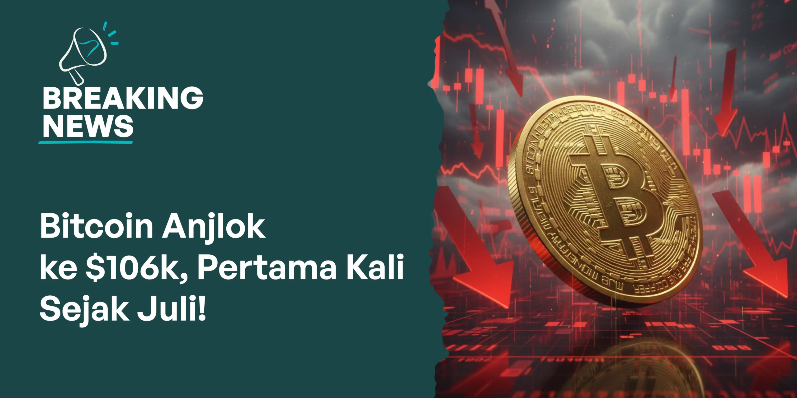 Harga Bitcoin Anjlok ke $106k Hari Ini, Apa Penyebabnya?