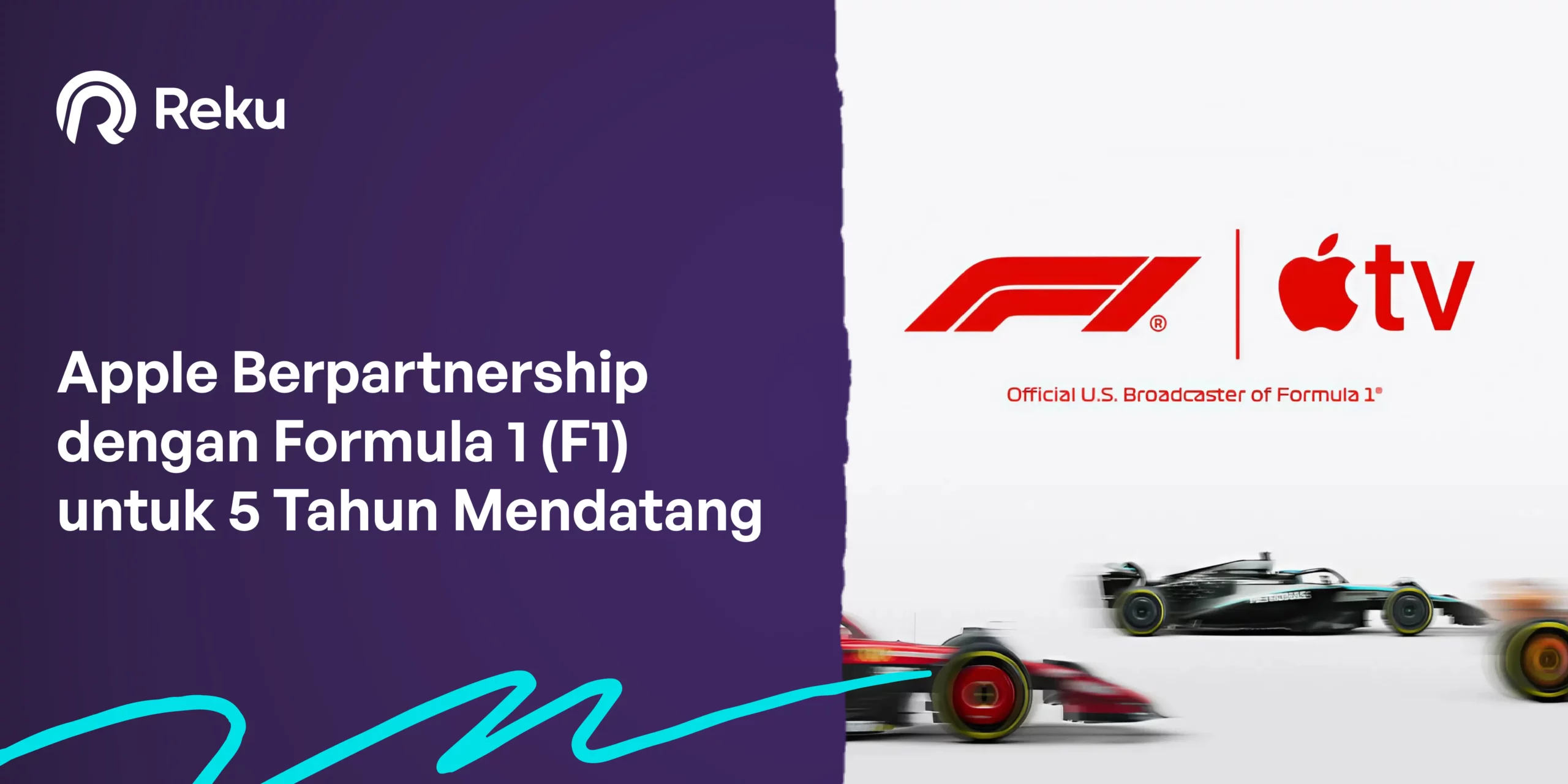 Apple Berpartnership dengan Formula 1 (F1) untuk 5 Tahun Mendatang