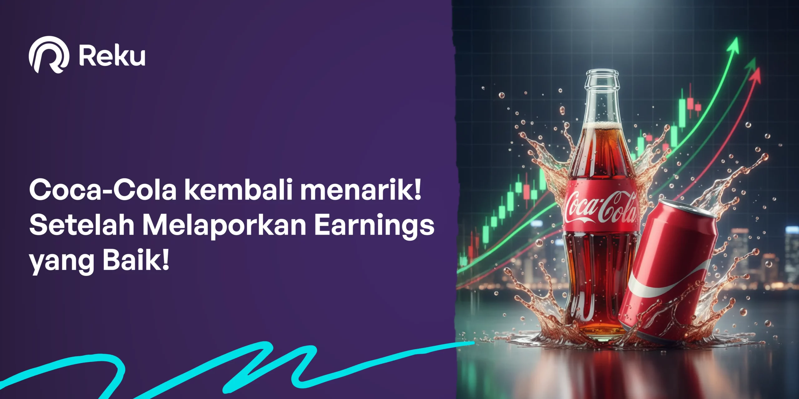 Coca-Cola kembali menarik! Setelah Melaporkan Earnings yang Baik!